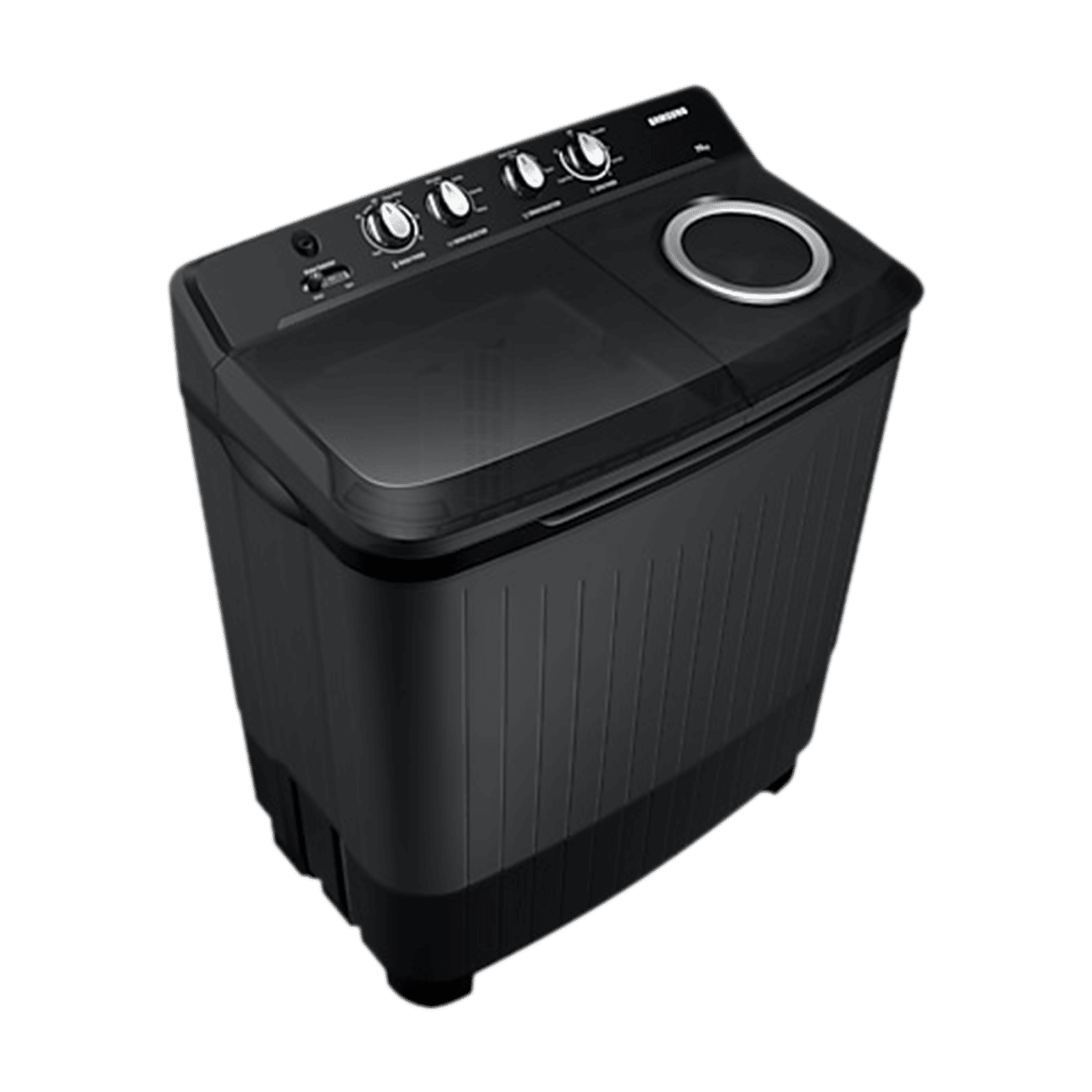 SAMSUNG 7.5 kg 5 Star Semi Automatic Washing Machine with Hexa Storm Pulsator (WT75B3200GD/TL, Dark Grey)_7