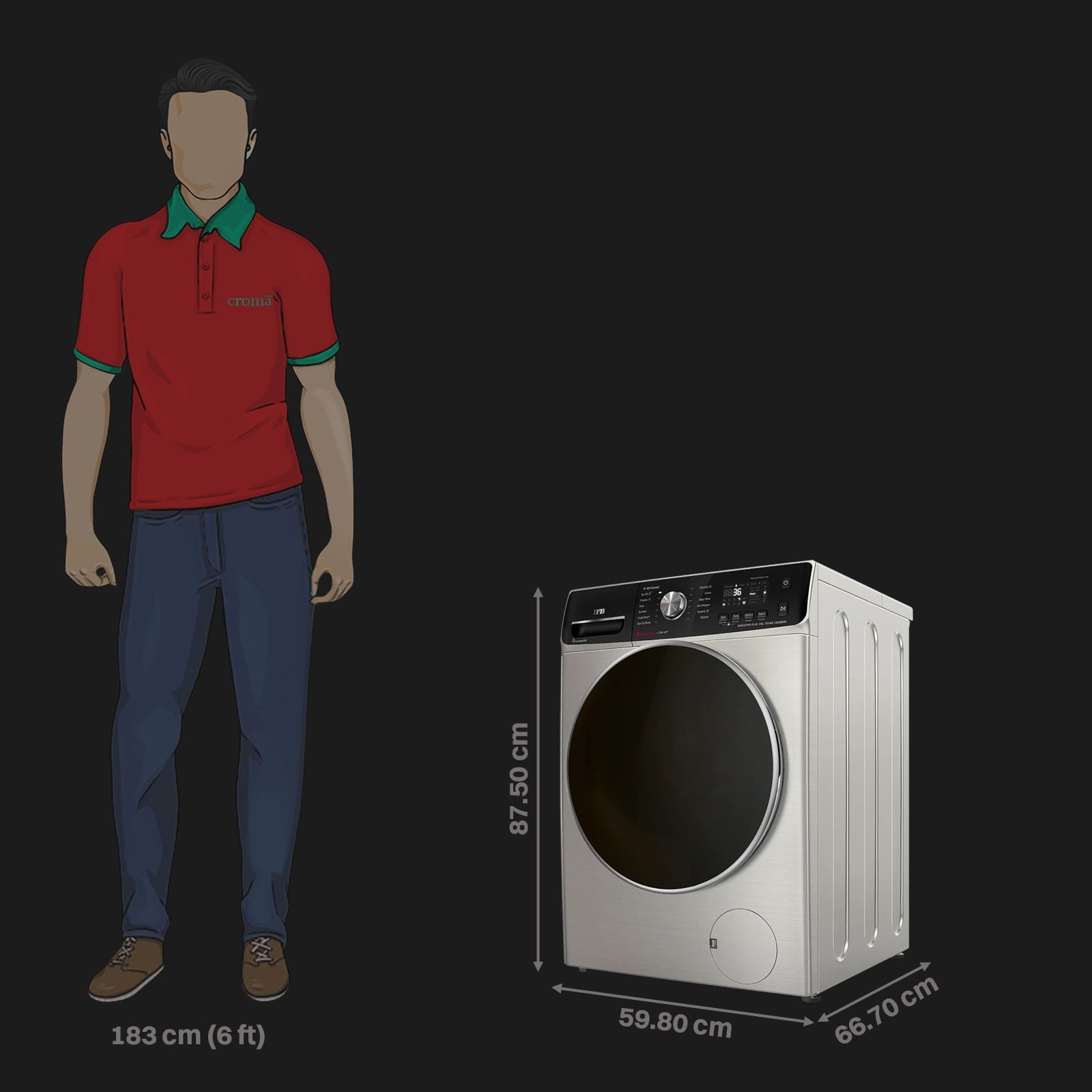 IFB 10 kg 5 Star Wi-Fi Inverter Fully Automatic Front Load Washing Machine (Executive Plus VSC 1014, Oxyjet Technology, STS VCM)_3