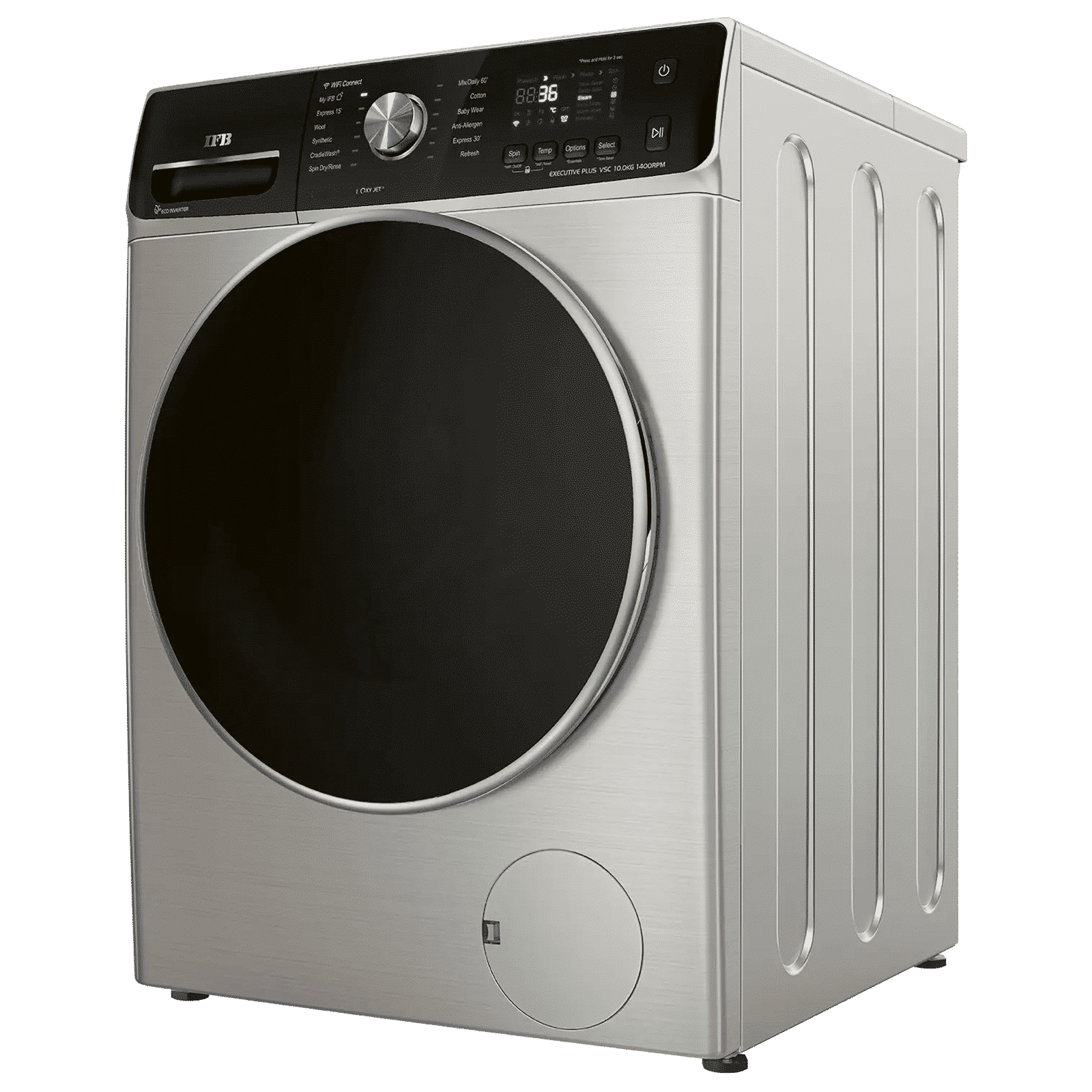 IFB 10 kg 5 Star Wi-Fi Inverter Fully Automatic Front Load Washing Machine (Executive Plus VSC 1014, Oxyjet Technology, STS VCM)_5