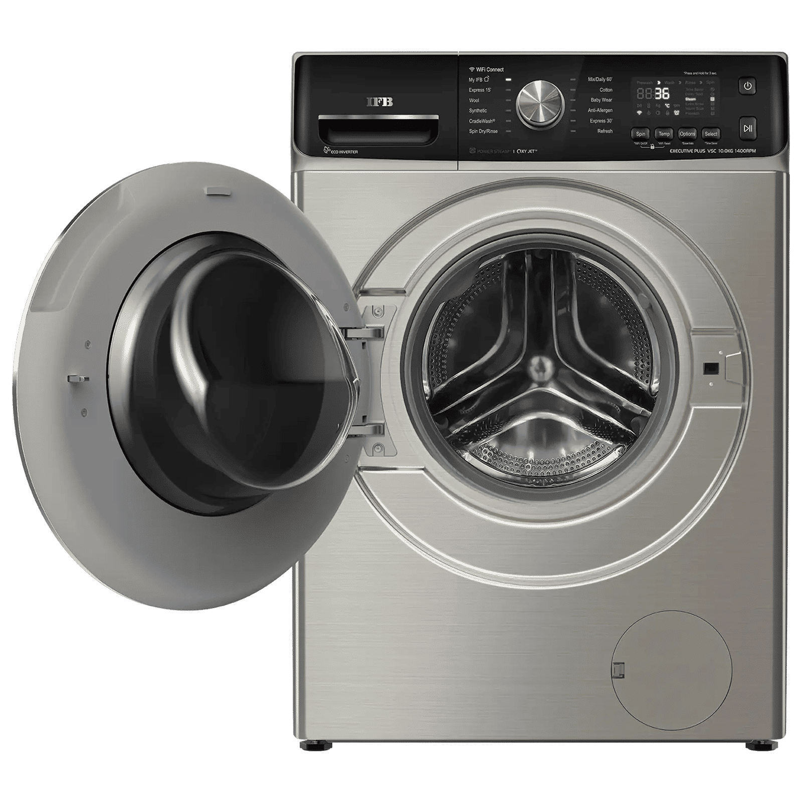 IFB 10 kg 5 Star Wi-Fi Inverter Fully Automatic Front Load Washing Machine (Executive Plus VSC 1014, Oxyjet Technology, STS VCM)_6