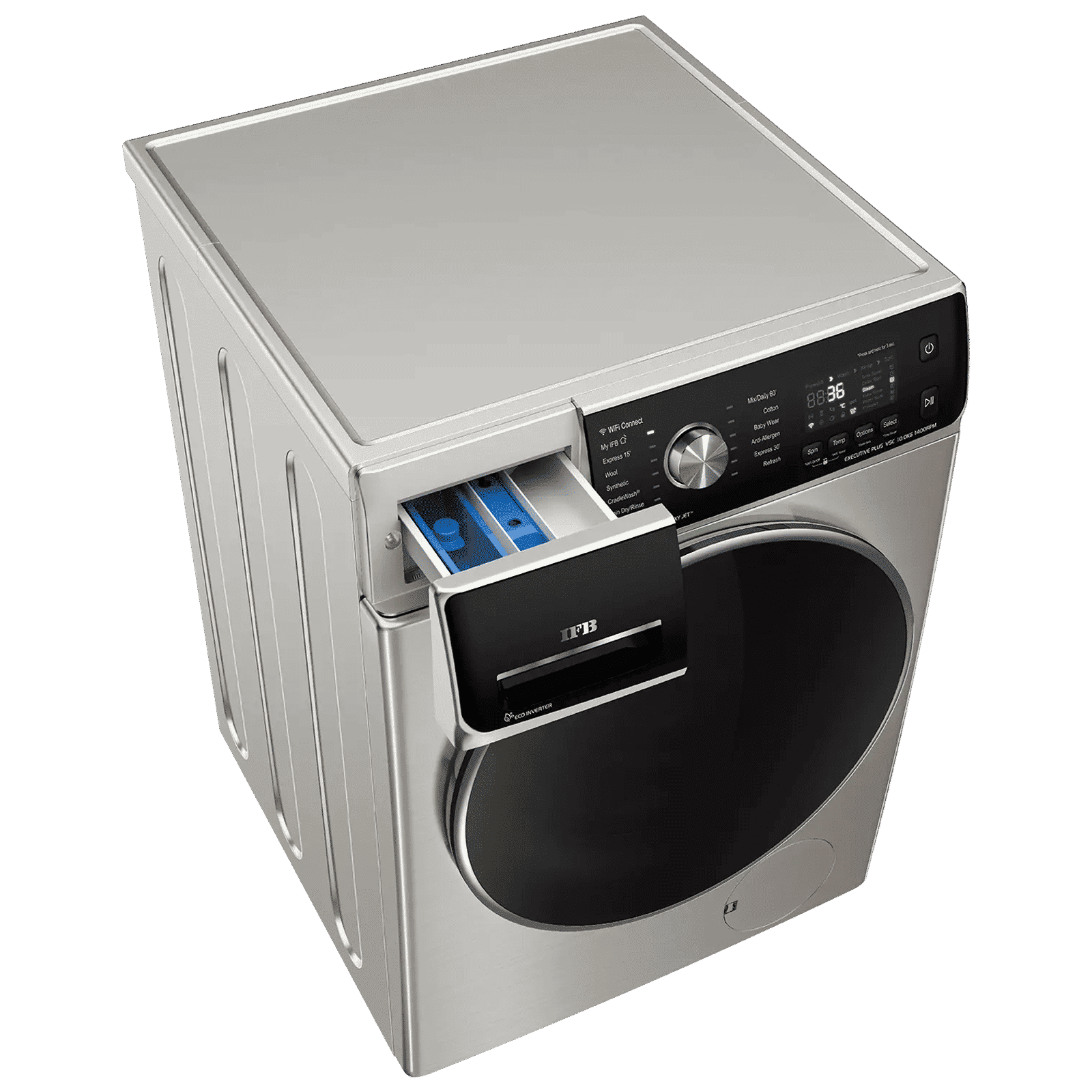 IFB 10 kg 5 Star Wi-Fi Inverter Fully Automatic Front Load Washing Machine (Executive Plus VSC 1014, Oxyjet Technology, STS VCM)_8