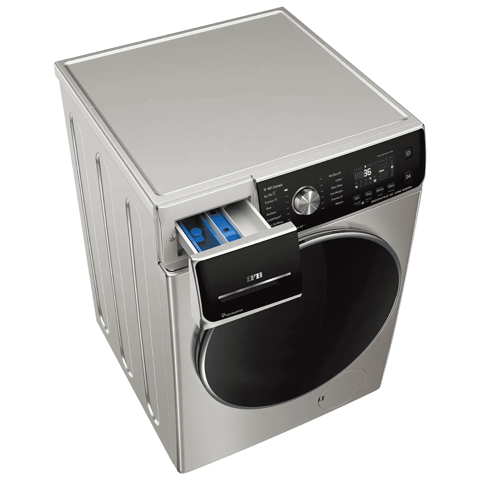 IFB 10 kg 5 Star Wi-Fi Inverter Fully Automatic Front Load Washing Machine (Executive Plus VSC 1014, Oxyjet Technology, STS VCM)_8
