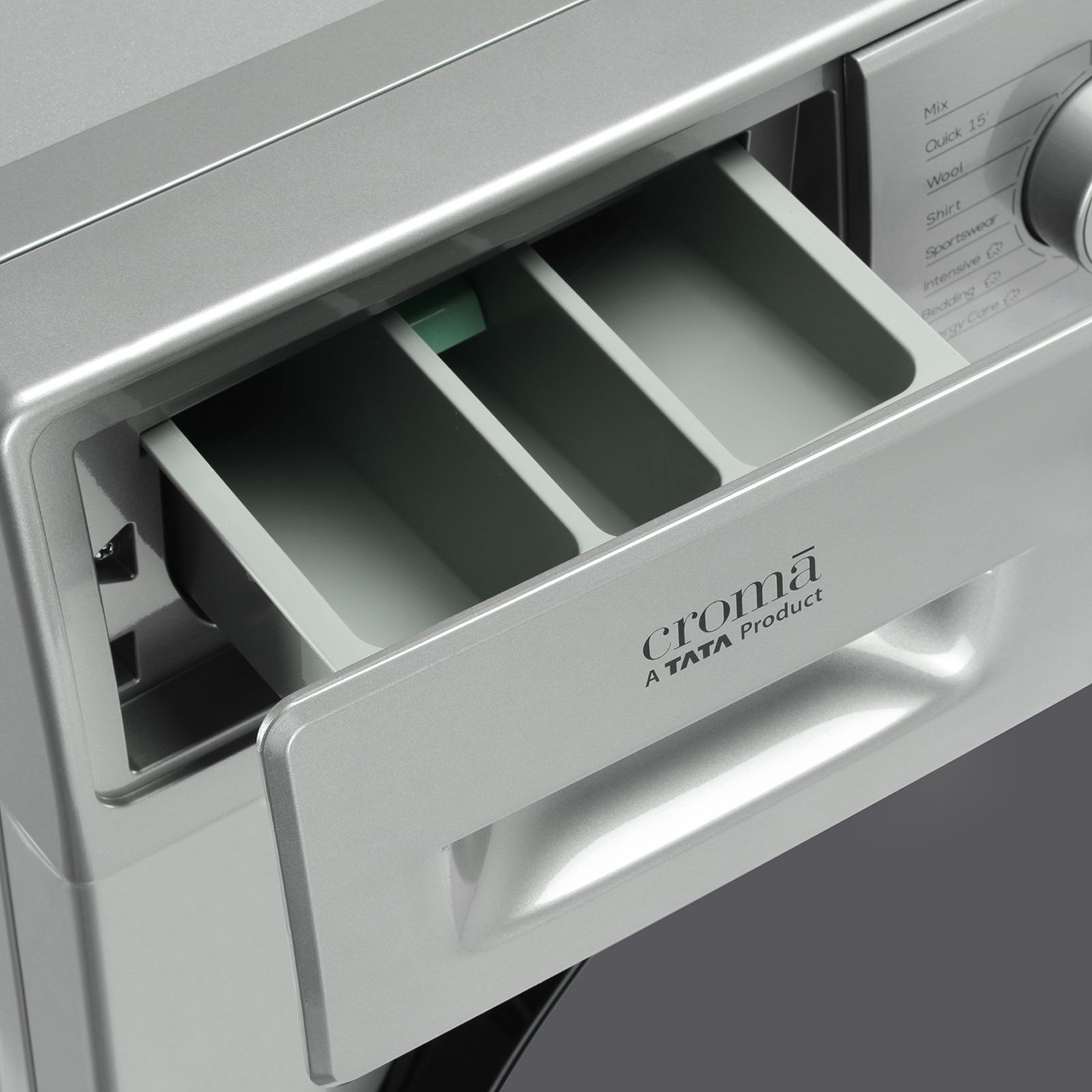 Croma 7 kg 5 Star Fully Automatic Front Load Washing Machine (CRLW070FLF316251, Silver Grey) Croma 7 kg 5 Star Fully Automatic Front Load Washing Machine (CRLW070FLF316251, Silver Grey)_9