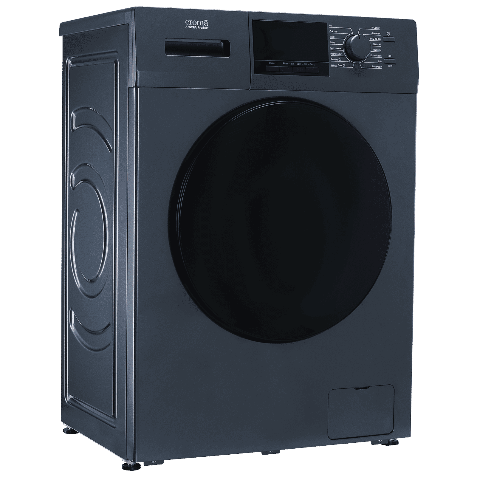 Croma 8 kg 5 Star Inverter Fully Automatic Front Load Washing Machine (CRLW080FLF316252, BLDC Invertor Motor, Polar Blue) Croma 8 kg 5 Star Inverter Fully Automatic Front Load Washing Machine (CRLW080FLF316252, BLDC Invertor Motor, Polar Blue)_4