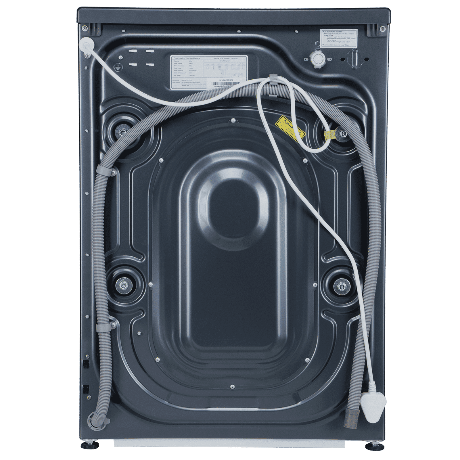 Croma 8 kg 5 Star Inverter Fully Automatic Front Load Washing Machine (CRLW080FLF316252, BLDC Invertor Motor, Polar Blue) Croma 8 kg 5 Star Inverter Fully Automatic Front Load Washing Machine (CRLW080FLF316252, BLDC Invertor Motor, Polar Blue)_9