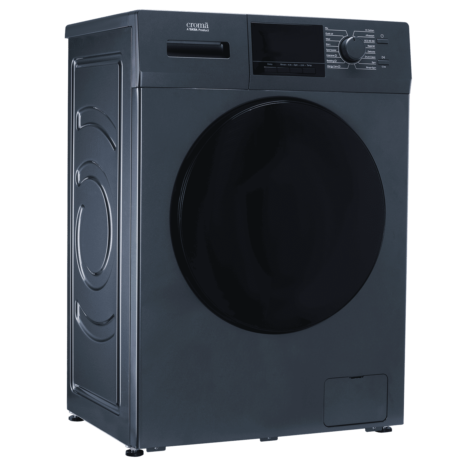 Croma 9 kg 5 Star Inverter Fully Automatic Front Load Washing Machine (CRLW090FLF316253, BLDC Invertor Motor, Polar Blue) Croma 9 kg 5 Star Inverter Fully Automatic Front Load Washing Machine (CRLW090FLF316253, BLDC Invertor Motor, Polar Blue)_4