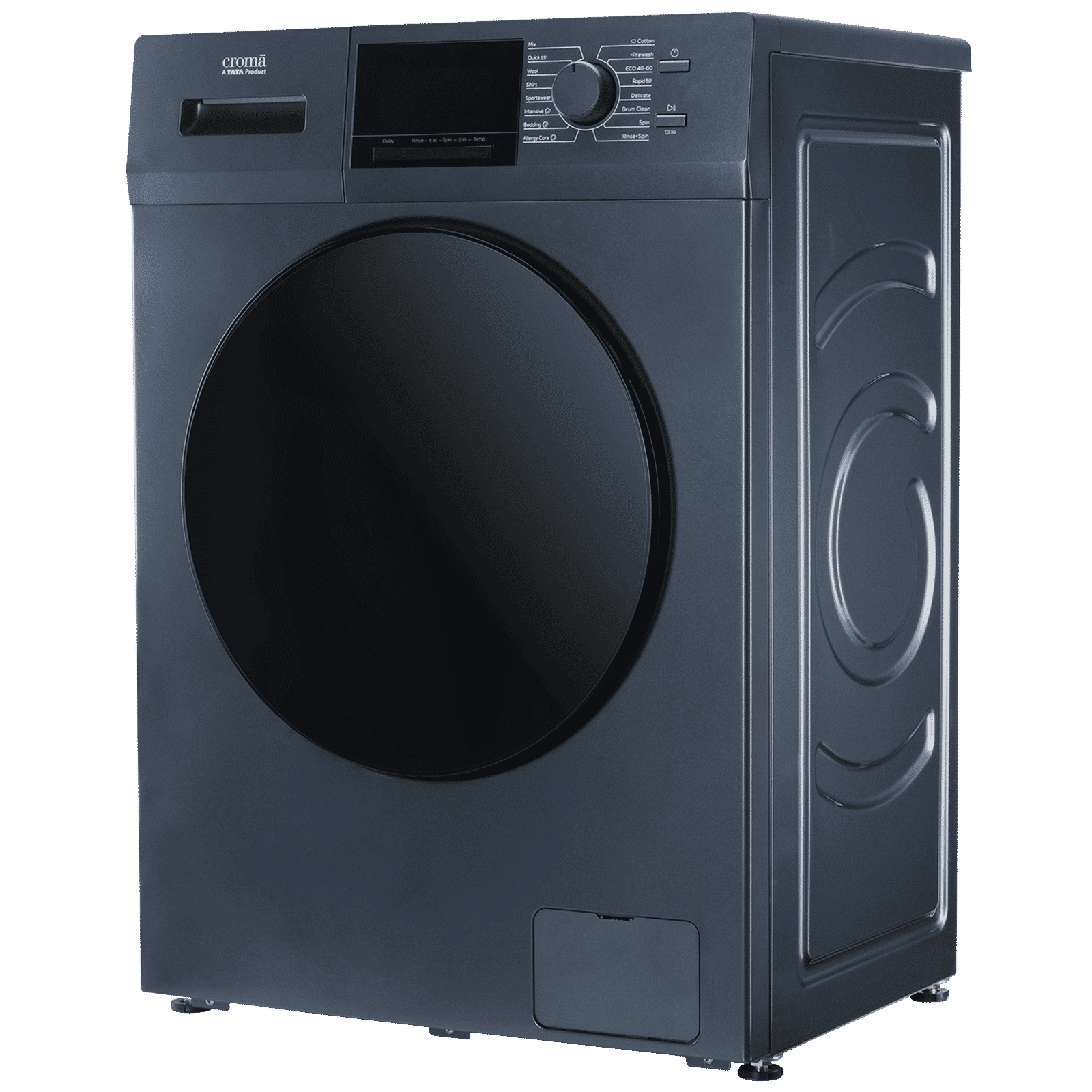 Croma 9 kg 5 Star Inverter Fully Automatic Front Load Washing Machine (CRLW090FLF316253, BLDC Invertor Motor, Polar Blue) Croma 9 kg 5 Star Inverter Fully Automatic Front Load Washing Machine (CRLW090FLF316253, BLDC Invertor Motor, Polar Blue)_5