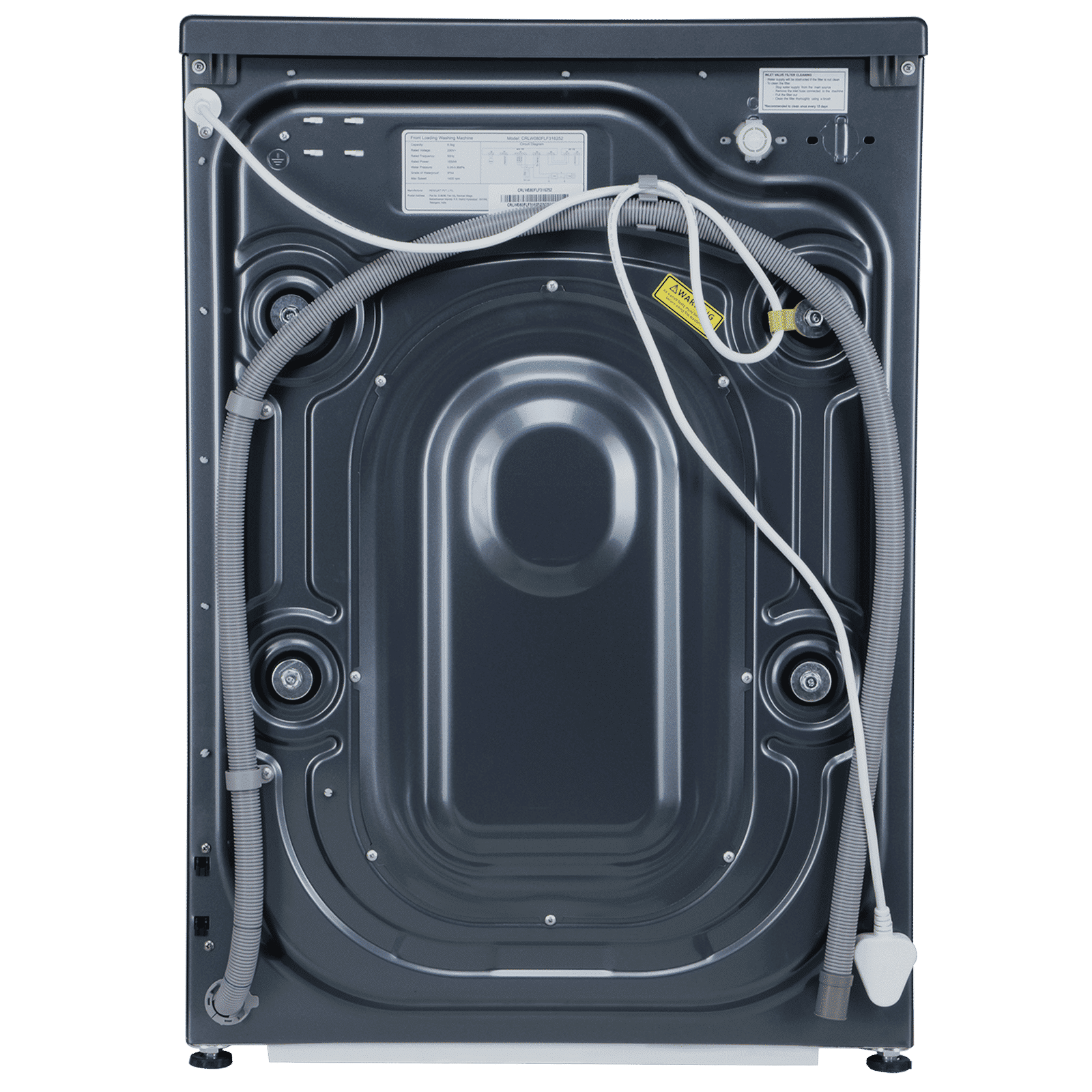 Croma 9 kg 5 Star Inverter Fully Automatic Front Load Washing Machine (CRLW090FLF316253, BLDC Invertor Motor, Polar Blue) Croma 9 kg 5 Star Inverter Fully Automatic Front Load Washing Machine (CRLW090FLF316253, BLDC Invertor Motor, Polar Blue)_9