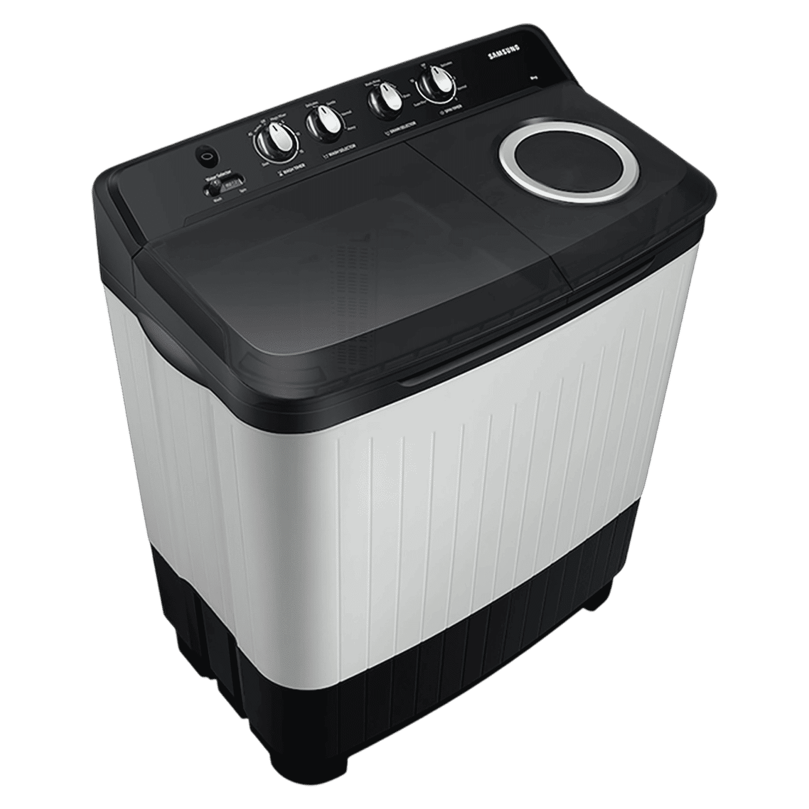 SAMSUNG 8 kg 5 Star Semi Automatic Washing Machine with Magic Filter (WT80C4200GG/TL, Dark Grey)_10