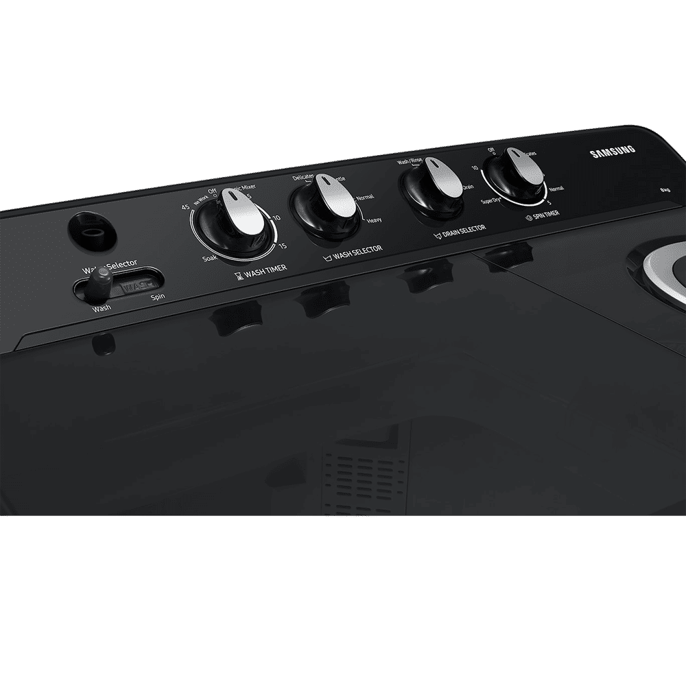 SAMSUNG 8 kg 5 Star Semi Automatic Washing Machine with Magic Filter (WT80C4200GG/TL, Dark Grey)_10