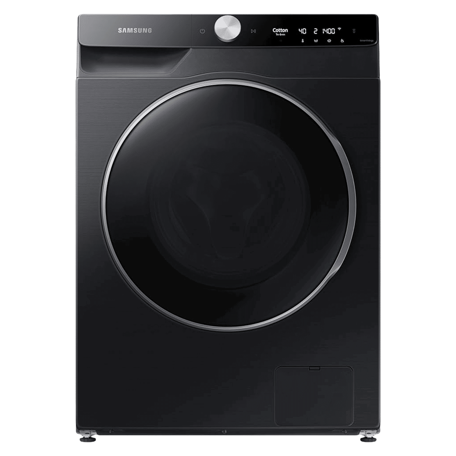 SAMSUNG 11 kg 5 Star Wi-Fi Inverter Fully Automatic Front Load Washing Machine (WW11CGP44DSBTL, Bubble Technology, Black Caviar)_1