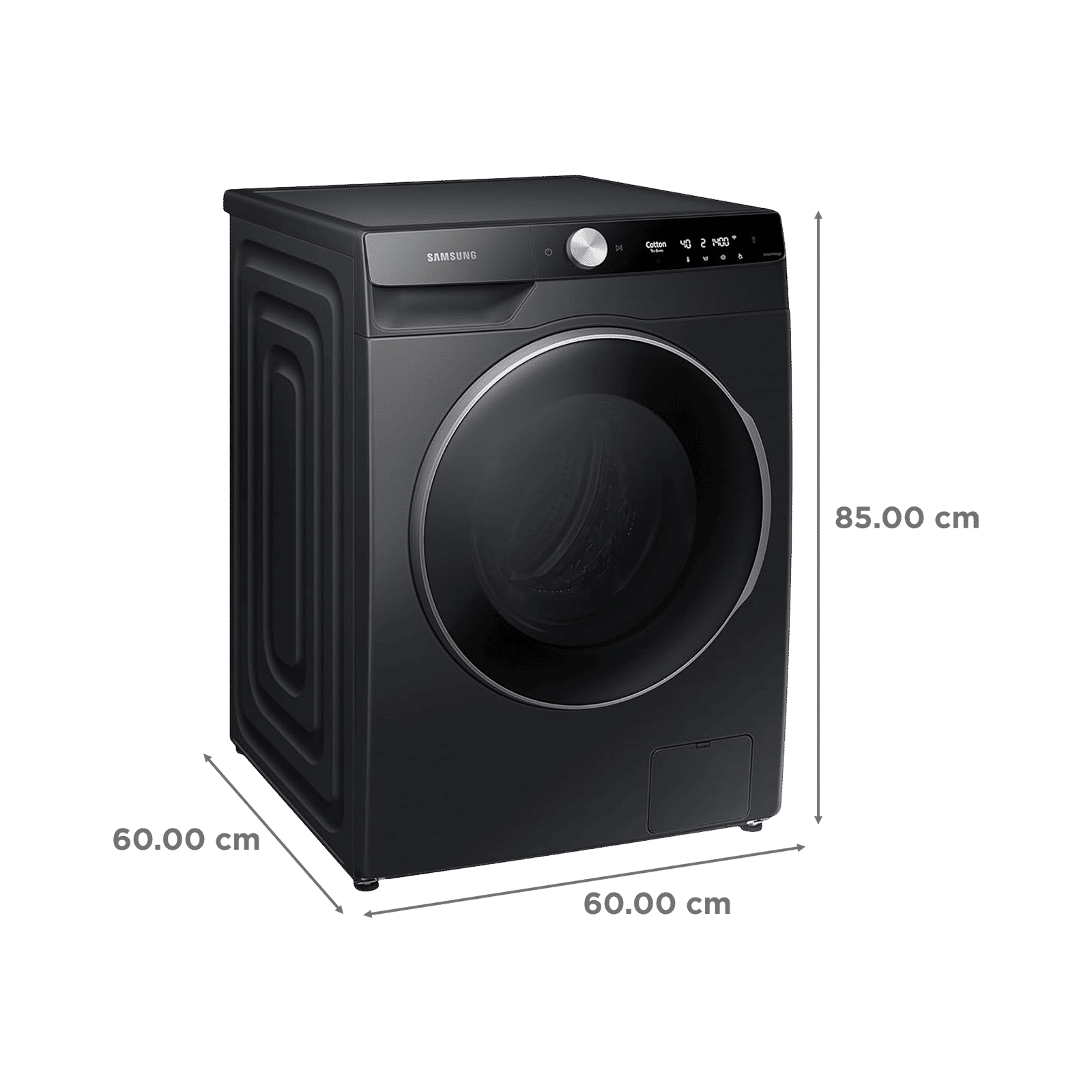 SAMSUNG 11 kg 5 Star Wi-Fi Inverter Fully Automatic Front Load Washing Machine (WW11CGP44DSBTL, Bubble Technology, Black Caviar)_3