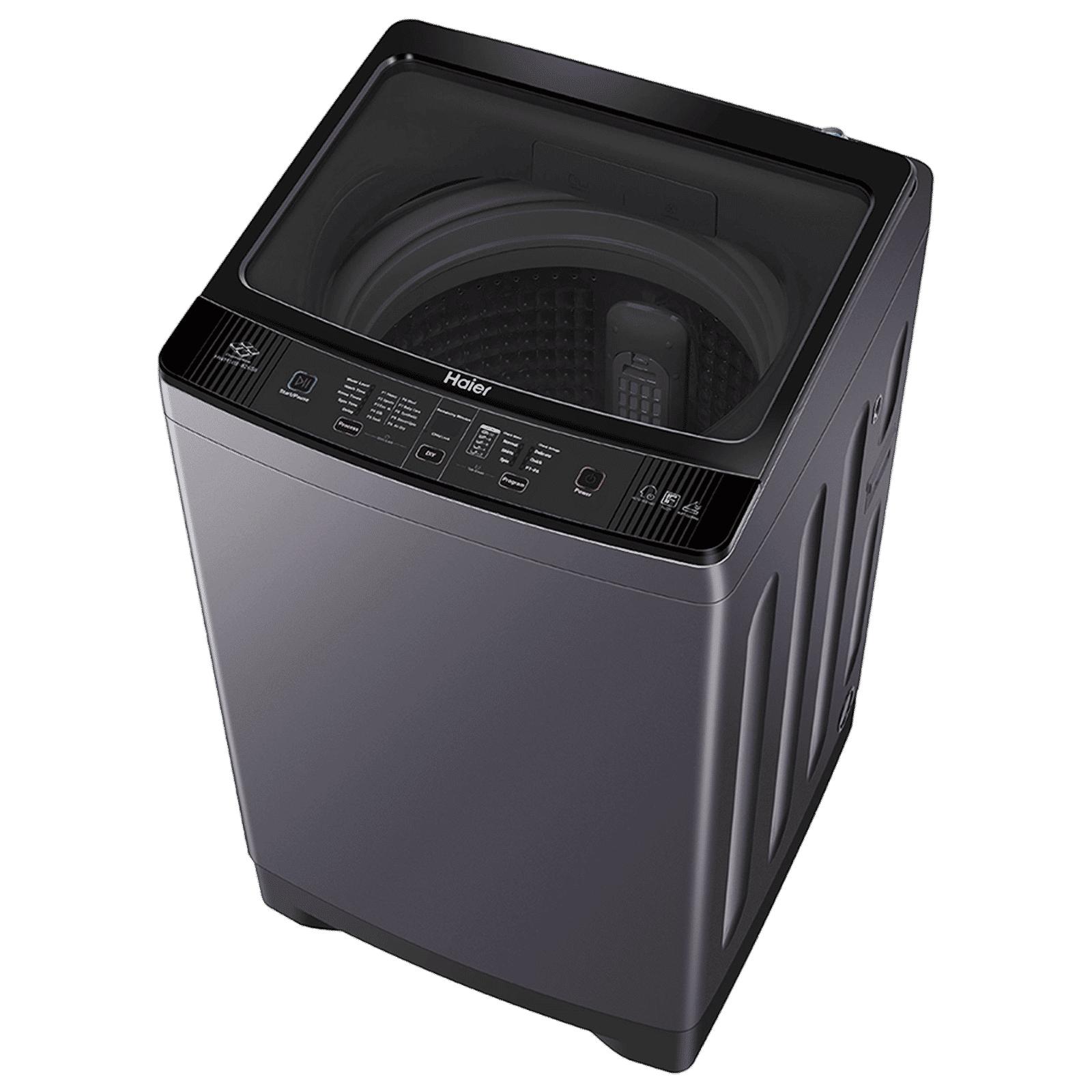 Haier 10.5 kg 5 Star Fully Automatic Top Load Washing Machine (HWM105-826S6, Oceanus Wave Drum, Starry Silver)_8