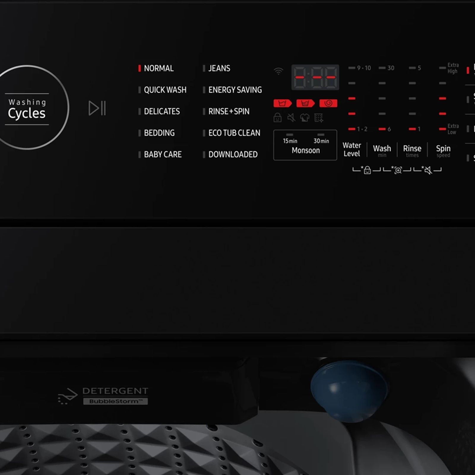 SAMSUNG 10 kg 5 Star Wi-Fi Inverter Fully Automatic Top Load Washing Machine (WA10BG4546BVTL, Digital Inverter Technology, Black Caviar) SAMSUNG 10 kg 5 Star Wi-Fi Inverter Fully Automatic Top Load Washing Machine (WA10BG4546BVTL, Digital Inverter Technology, Black Caviar)_10