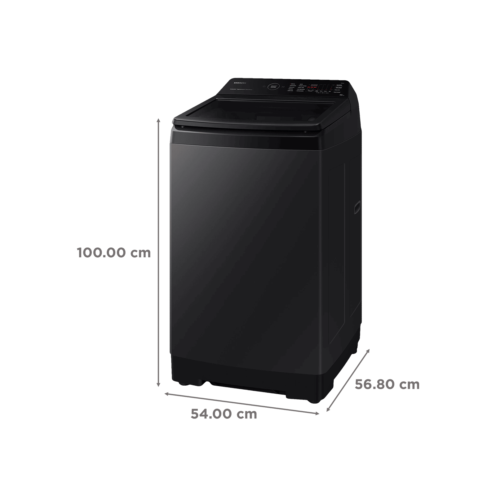 SAMSUNG 10 kg 5 Star Wi-Fi Inverter Fully Automatic Top Load Washing Machine (WA10BG4546BVTL, Digital Inverter Technology, Black Caviar) SAMSUNG 10 kg 5 Star Wi-Fi Inverter Fully Automatic Top Load Washing Machine (WA10BG4546BVTL, Digital Inverter Technology, Black Caviar)_3