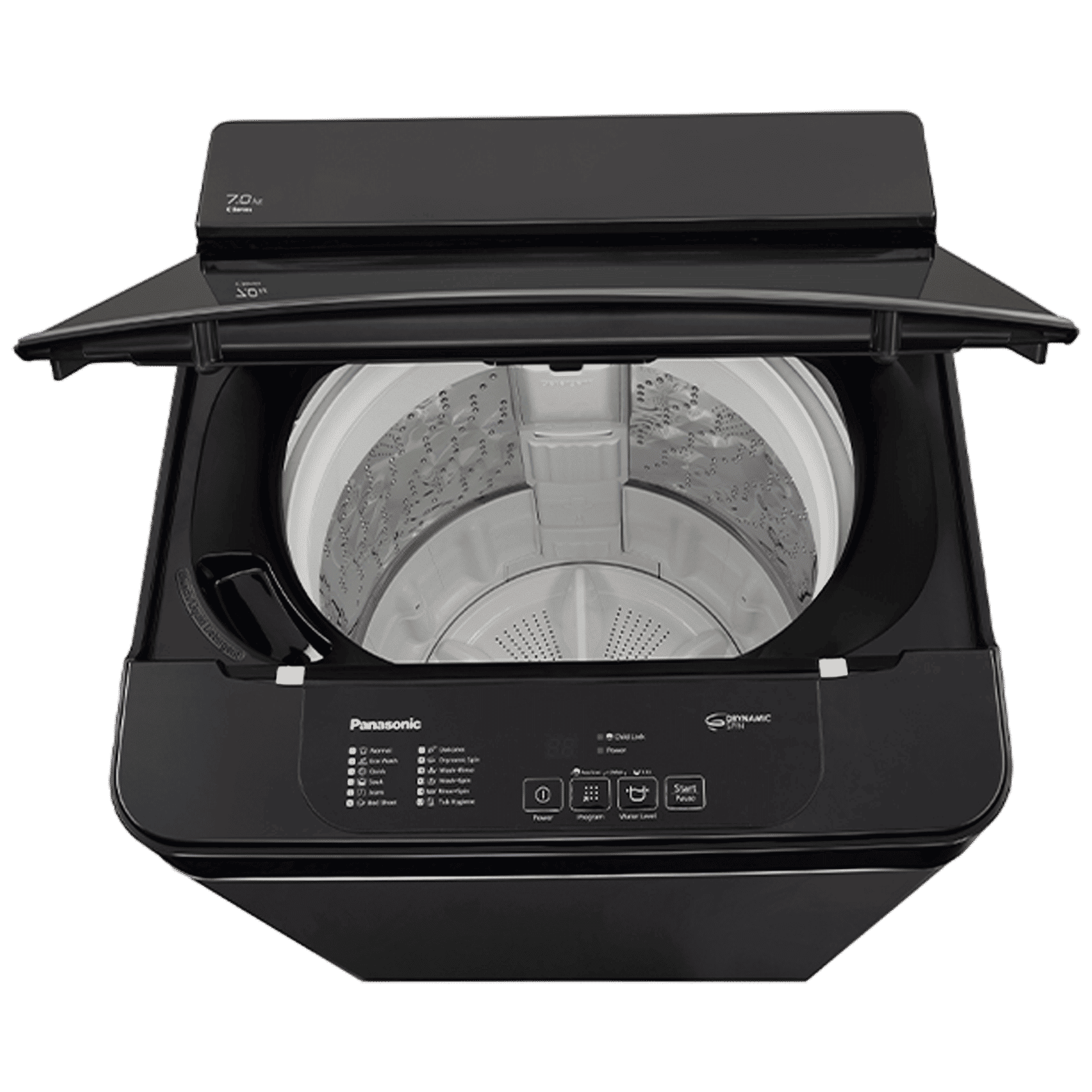 Panasonic 7 kg 5 Star Fully Automatic Top Load Washing Machine (NA-F70C2LRB, Lint Filter, Sizzling Silver) Panasonic 7 kg 5 Star Fully Automatic Top Load Washing Machine (NA-F70C2LRB, Lint Filter, Sizzling Silver)_7