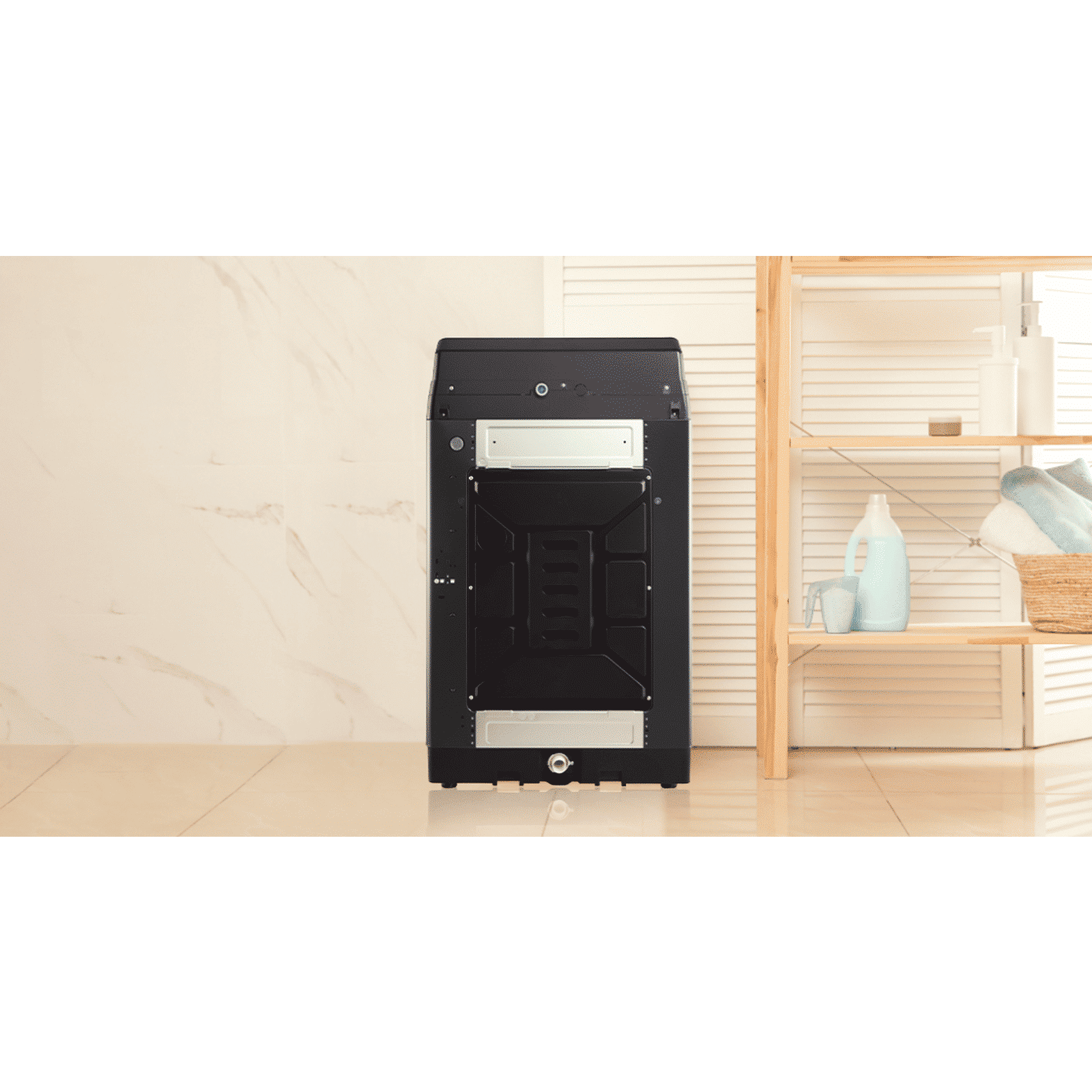 Panasonic 11 kg 5 Star Wi-Fi Fully Automatic Top Load Washing Machine (NA-F110VD1BB, Weather Alert & Recommendation, Black Silver)_9