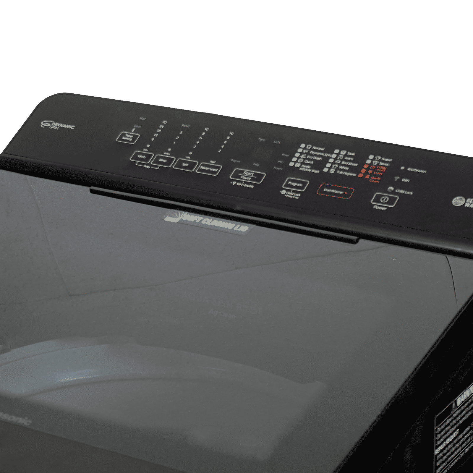 Panasonic 7 kg 5 Star Wi-Fi Fully Automatic Top Load Washing Machine (NA-F70V11PRB, Weather Alert & Recommendation, Jet Black)_10