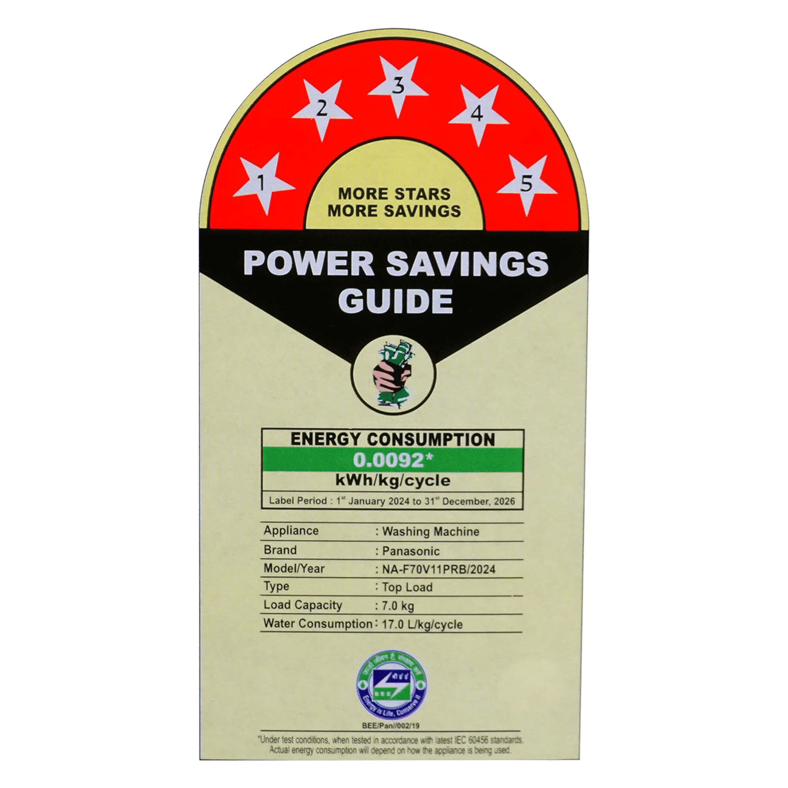 Panasonic 7 kg 5 Star Wi-Fi Fully Automatic Top Load Washing Machine (NA-F70V11PRB, Weather Alert & Recommendation, Jet Black)_4