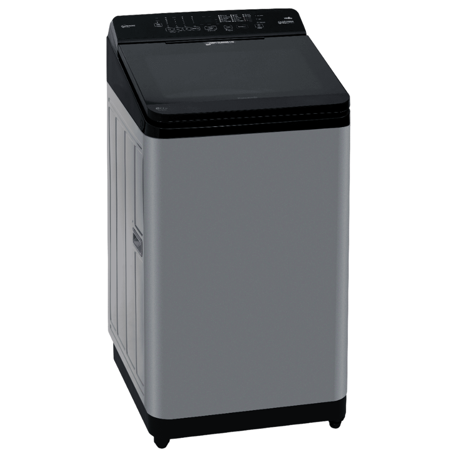Panasonic 8 kg 5 Star Wi-Fi Fully Automatic Top Load Washing Machine (NA-F80V11CRB, Weather Alert & Recommendation, Charcoal Inox Grey)_4