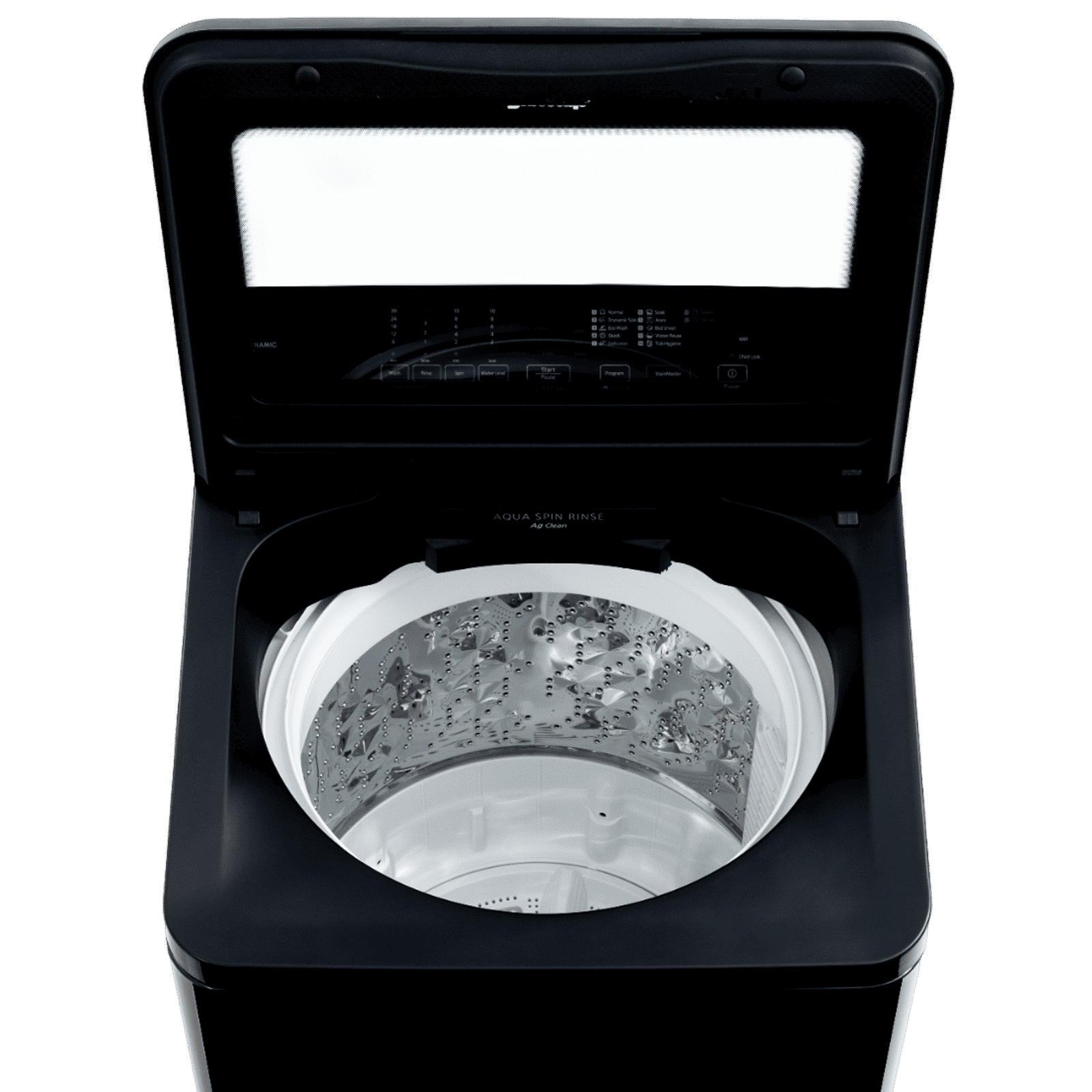 Panasonic 8 kg 5 Star Wi-Fi Fully Automatic Top Load Washing Machine (NA-F80X11CRB, Weather Alert & Recommendation, Charcoal Inox Grey)_8