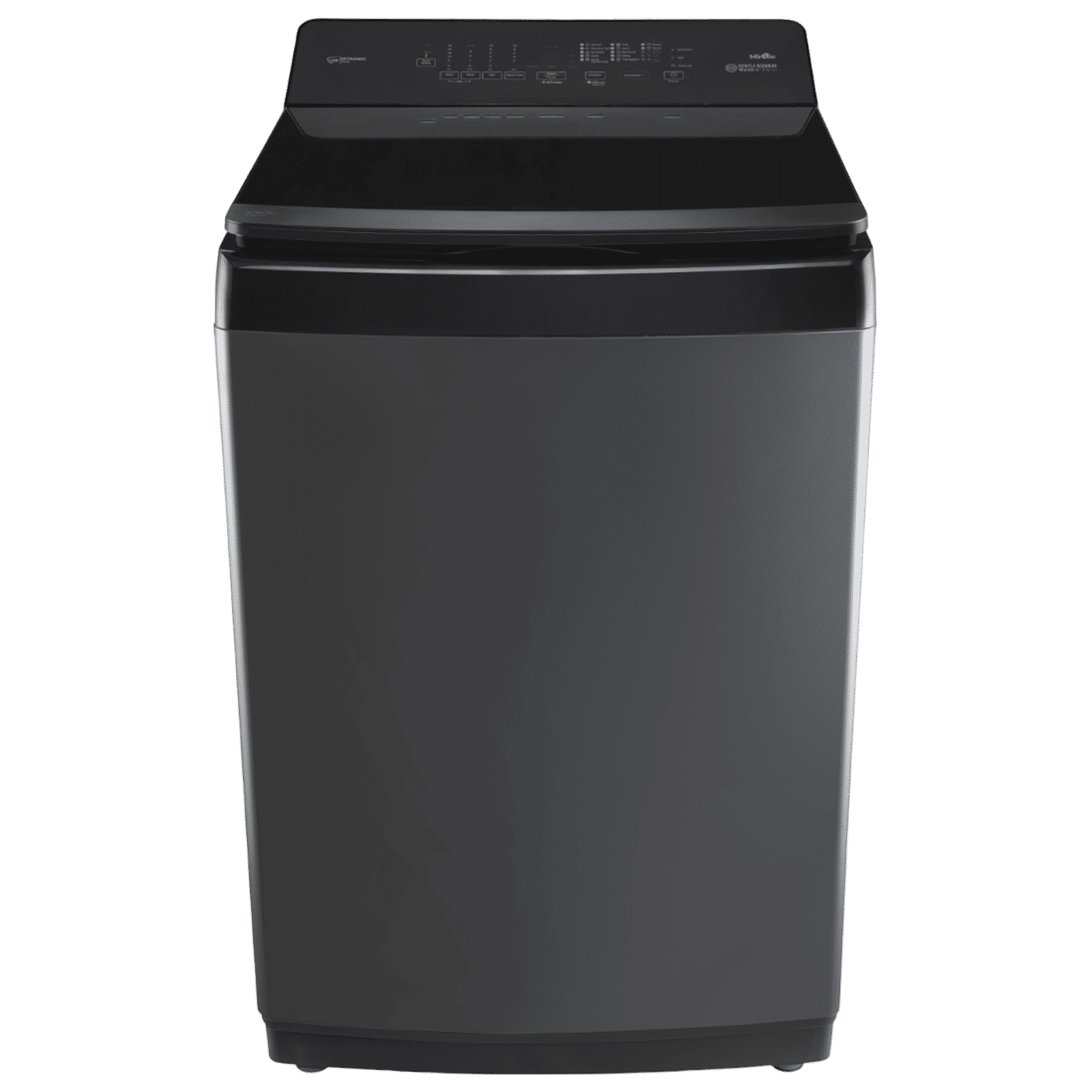 Panasonic 10 kg 5 Star Wi-Fi Fully Automatic Top Load Washing Machine (NA-F100VD1BB, Weather Alert & Recommendation, Black Silver)_1