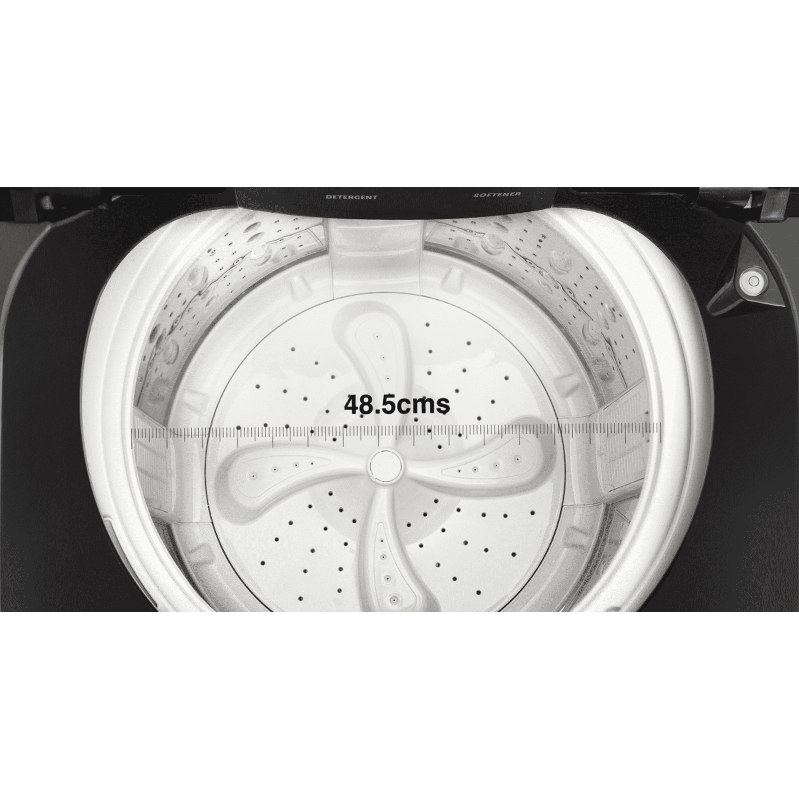 Panasonic 10 kg 5 Star Wi-Fi Fully Automatic Top Load Washing Machine (NA-F100VD1BB, Weather Alert & Recommendation, Black Silver)_7