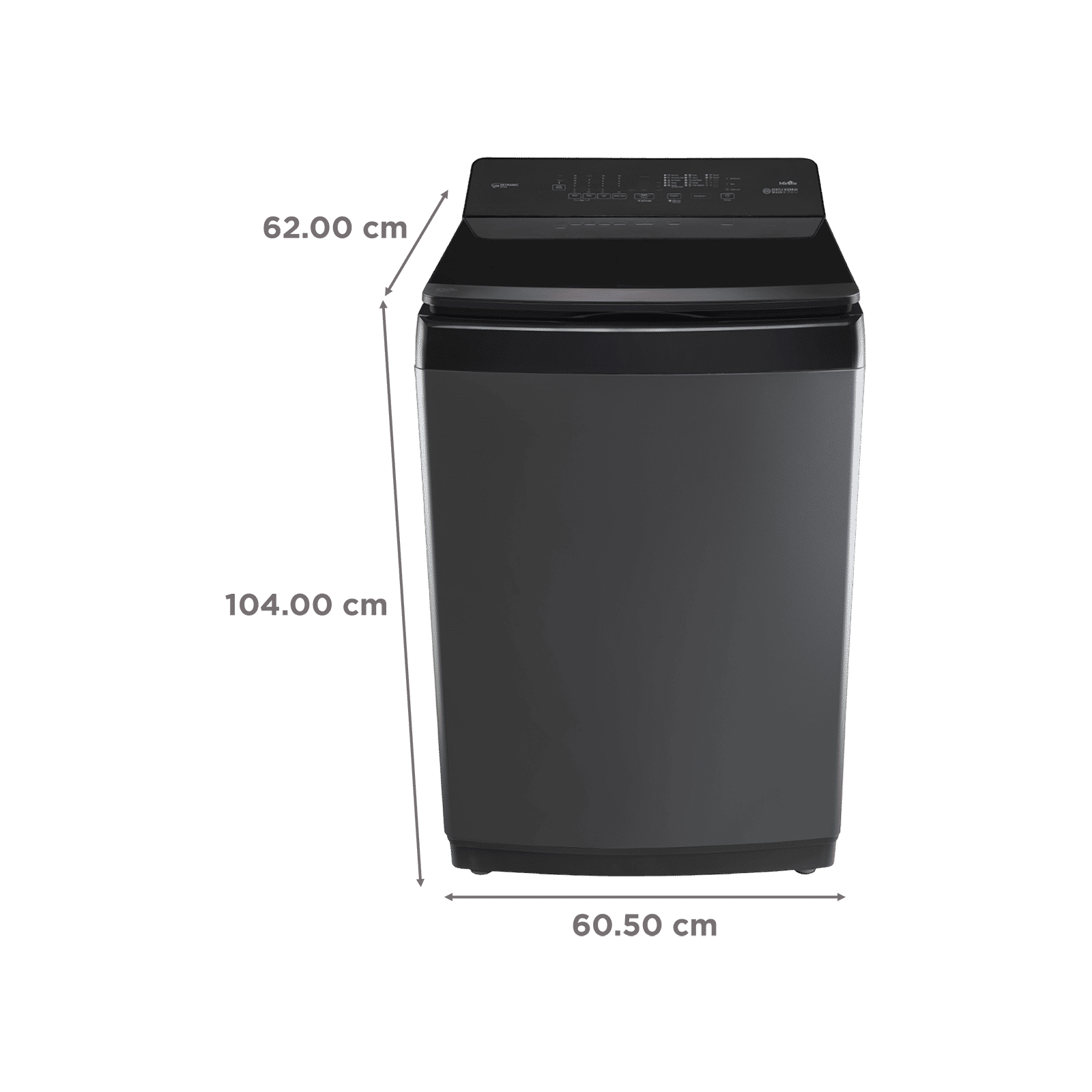 Panasonic 10 kg 5 Star Wi-Fi Fully Automatic Top Load Washing Machine (NA-F100VD1BB, Weather Alert & Recommendation, Black Silver)_3