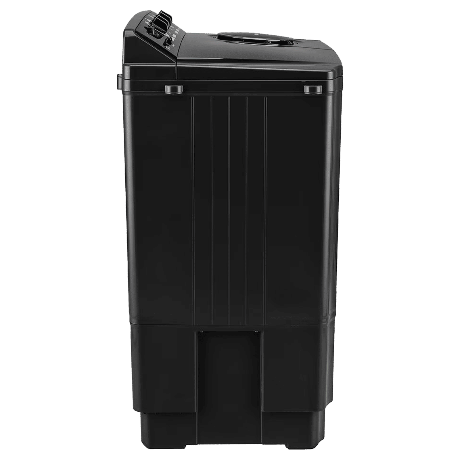 LG 11.5 kg 5 Star Semi Automatic Washing Machine with Wind Jet Dry Technology (P115ASLAZ, Full Black)_9