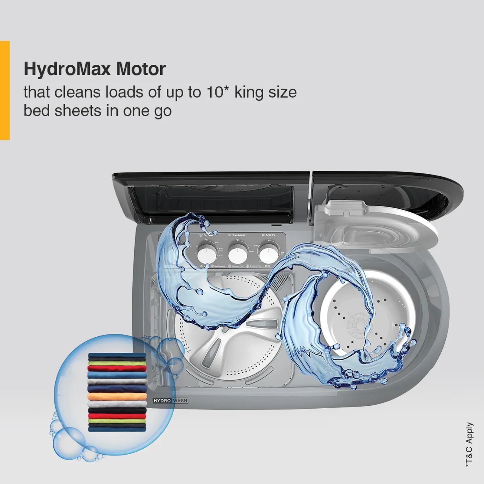 Whirlpool 8.5 kg 5 Star Semi Automatic Washing Machine with 3D Lint Filter (Hydrowash Premier, 30341, Silver Mint) Whirlpool 8.5 kg 5 Star Semi Automatic Washing Machine with 3D Lint Filter (Hydrowash Premier, 30341, Silver Mint)_12