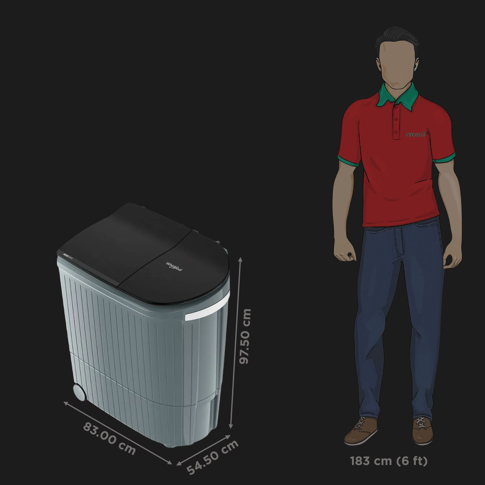 Whirlpool 8.5 kg 5 Star Semi Automatic Washing Machine with 3D Lint Filter (Hydrowash Premier, 30341, Silver Mint) Whirlpool 8.5 kg 5 Star Semi Automatic Washing Machine with 3D Lint Filter (Hydrowash Premier, 30341, Silver Mint)_3