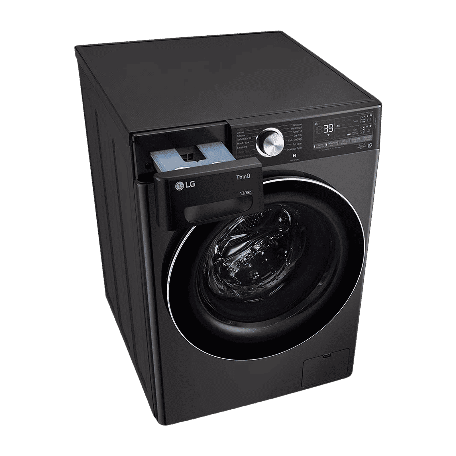 LG 13 kg Wi-Fi Inverter Fully Automatic Front Load Washing Machine (FHD1308STB, AI Direct Drive, Black) LG 13 kg Wi-Fi Inverter Fully Automatic Front Load Washing Machine (FHD1308STB, AI Direct Drive, Black)_12