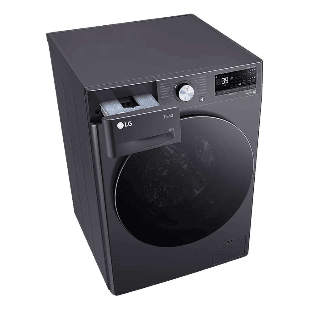 LG 13 kg 5 Star Wi-Fi Inverter Fully Automatic Front Load Washing Machine (FHP1413Z7M, AI Direct Drive, Middle Black)_13