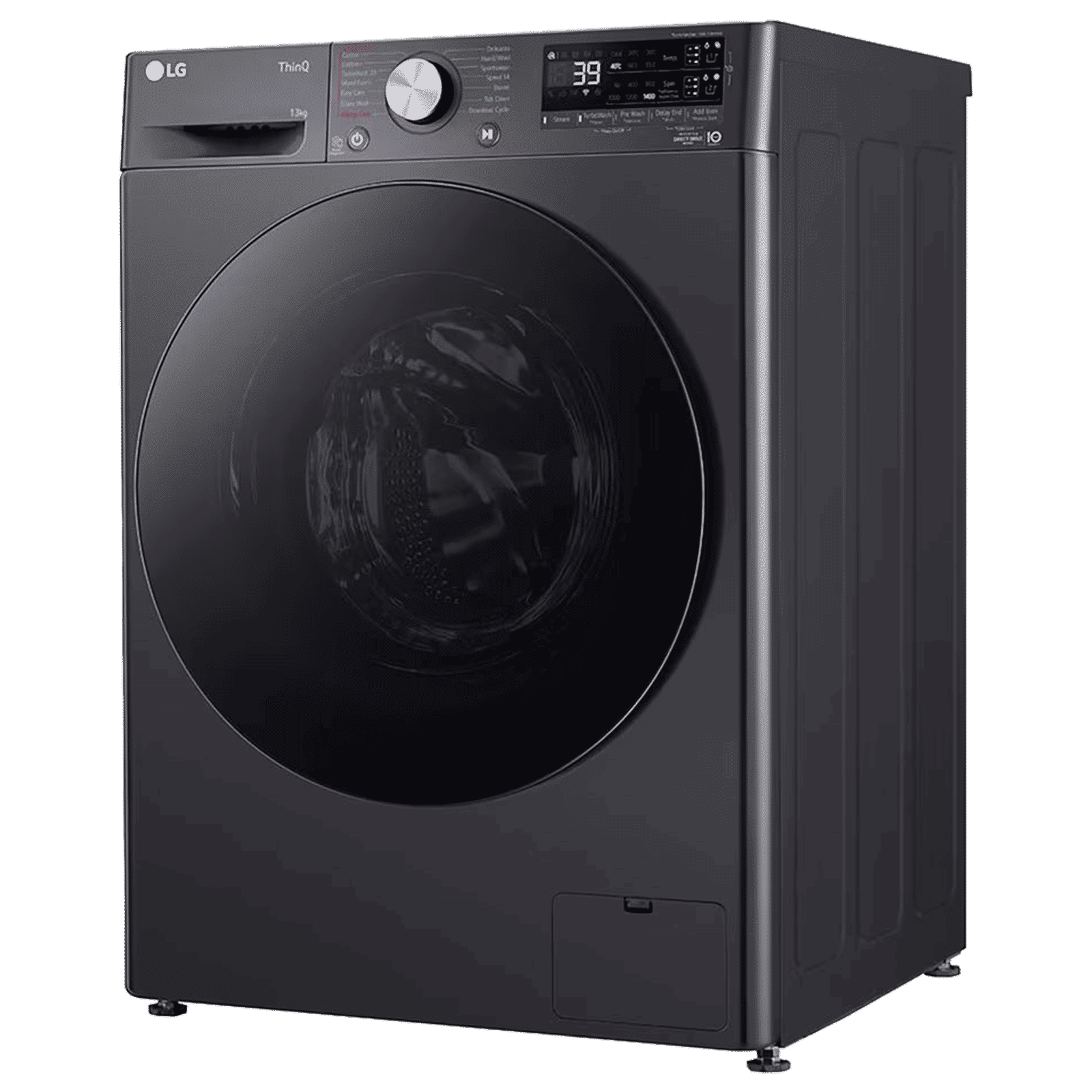 LG 13 kg 5 Star Wi-Fi Inverter Fully Automatic Front Load Washing Machine (FHP1413Z7M, AI Direct Drive, Middle Black)_6