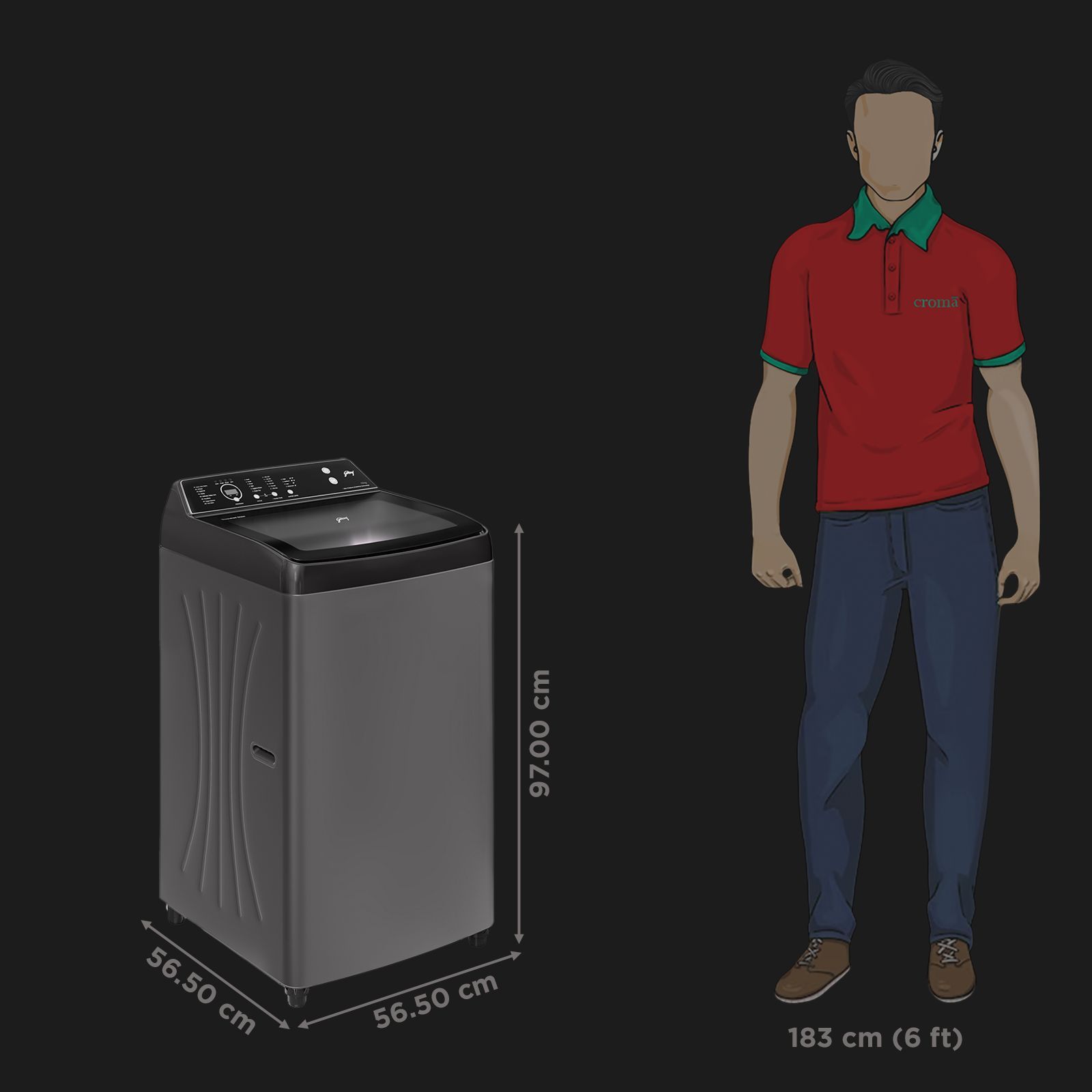 Godrej 7 kg 5 Star Fully Automatic Top Load Washing Machine (Velvet, WTEON VLVT 70 5.0 FDTN MTBK, Auto Resume, Metallic Black)_3