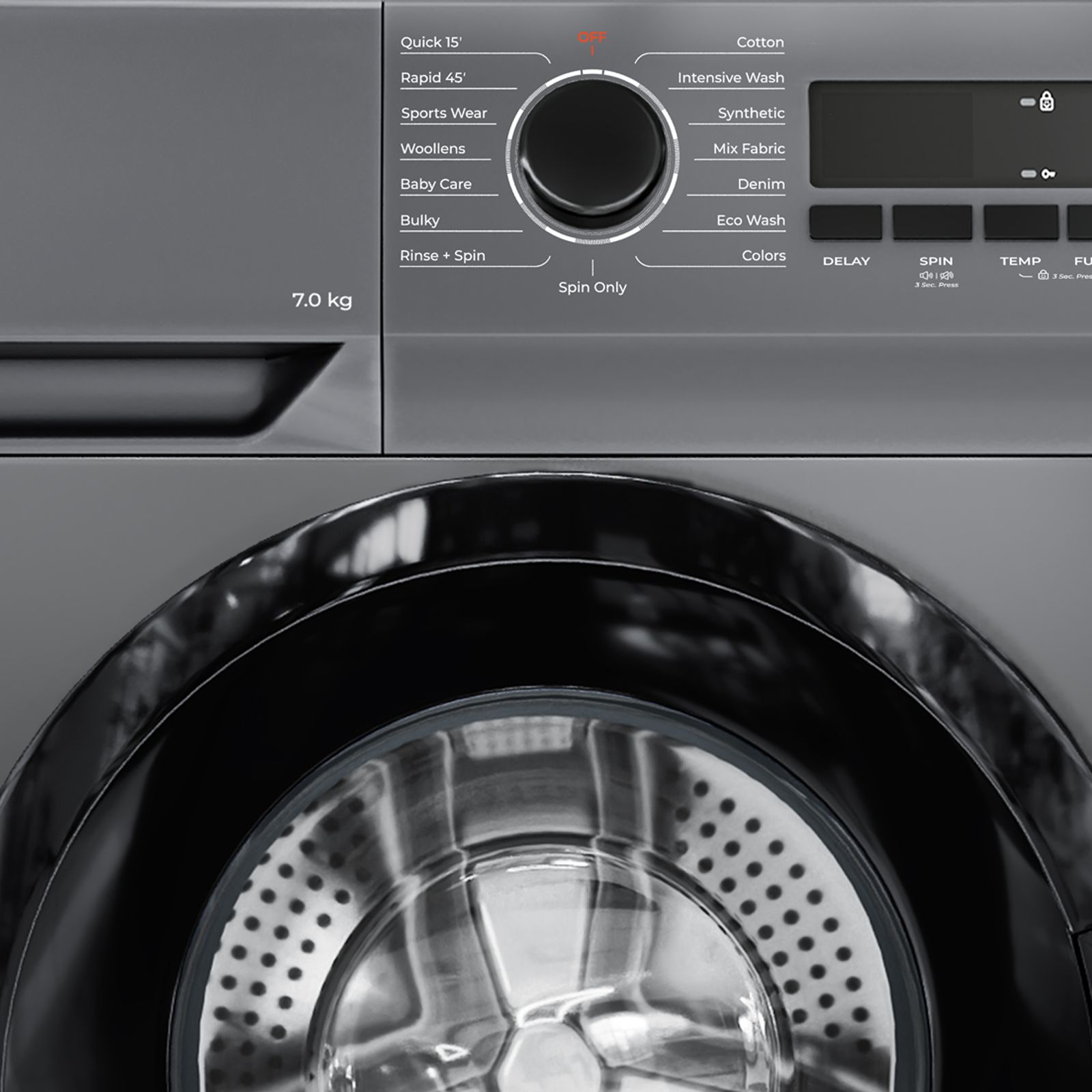 Godrej 7 kg 5 Star Fully Automatic Front Load Washing Machine (Argon, WFEON ARG 7014 FEBDT SLSR, In-built Heater, Silver Stream)_4