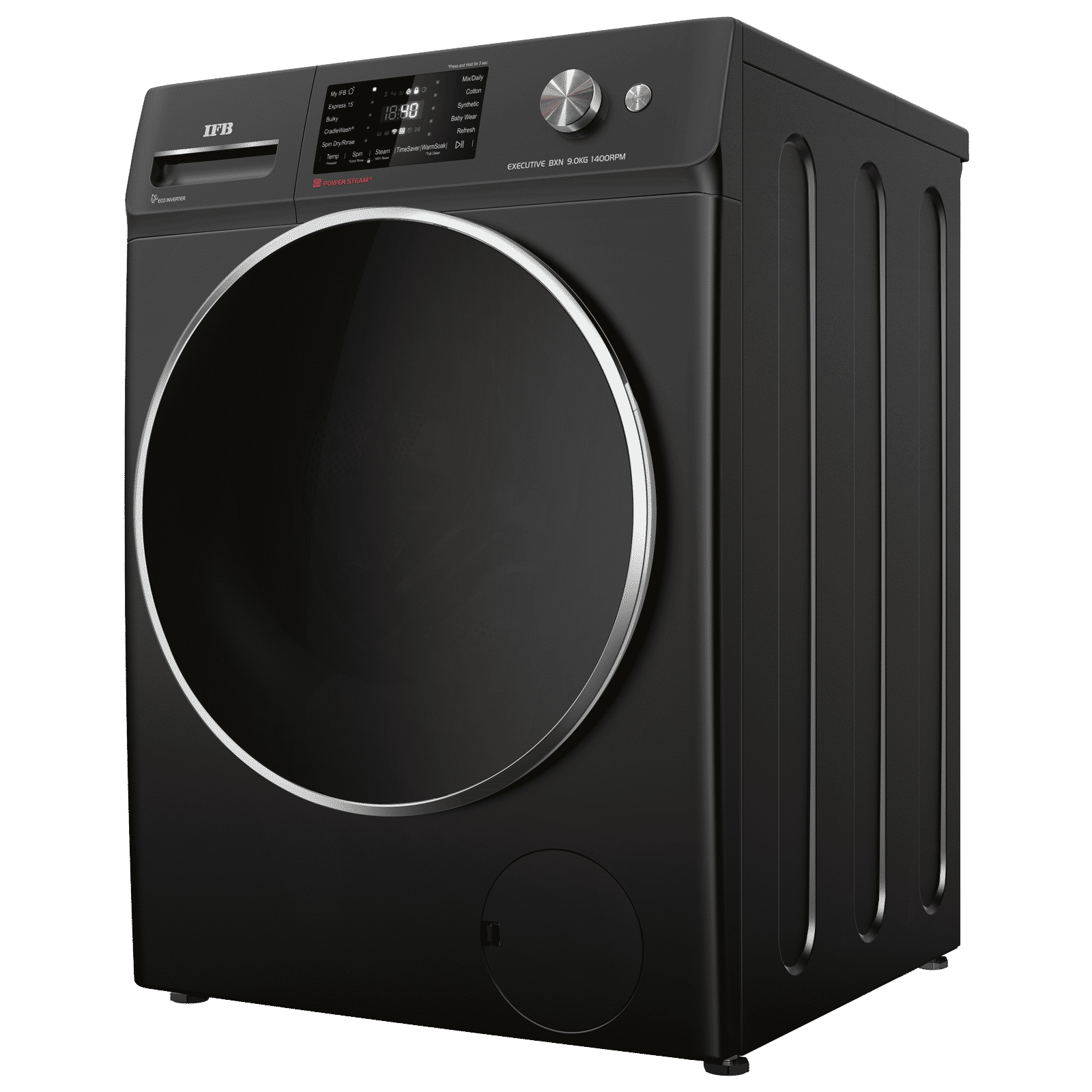 IFB 9 kg 5 Star Wi-Fi Inverter Fully Automatic Front Load Washing Machine (Executive BXN 9014K, AI Technology, Black)_5