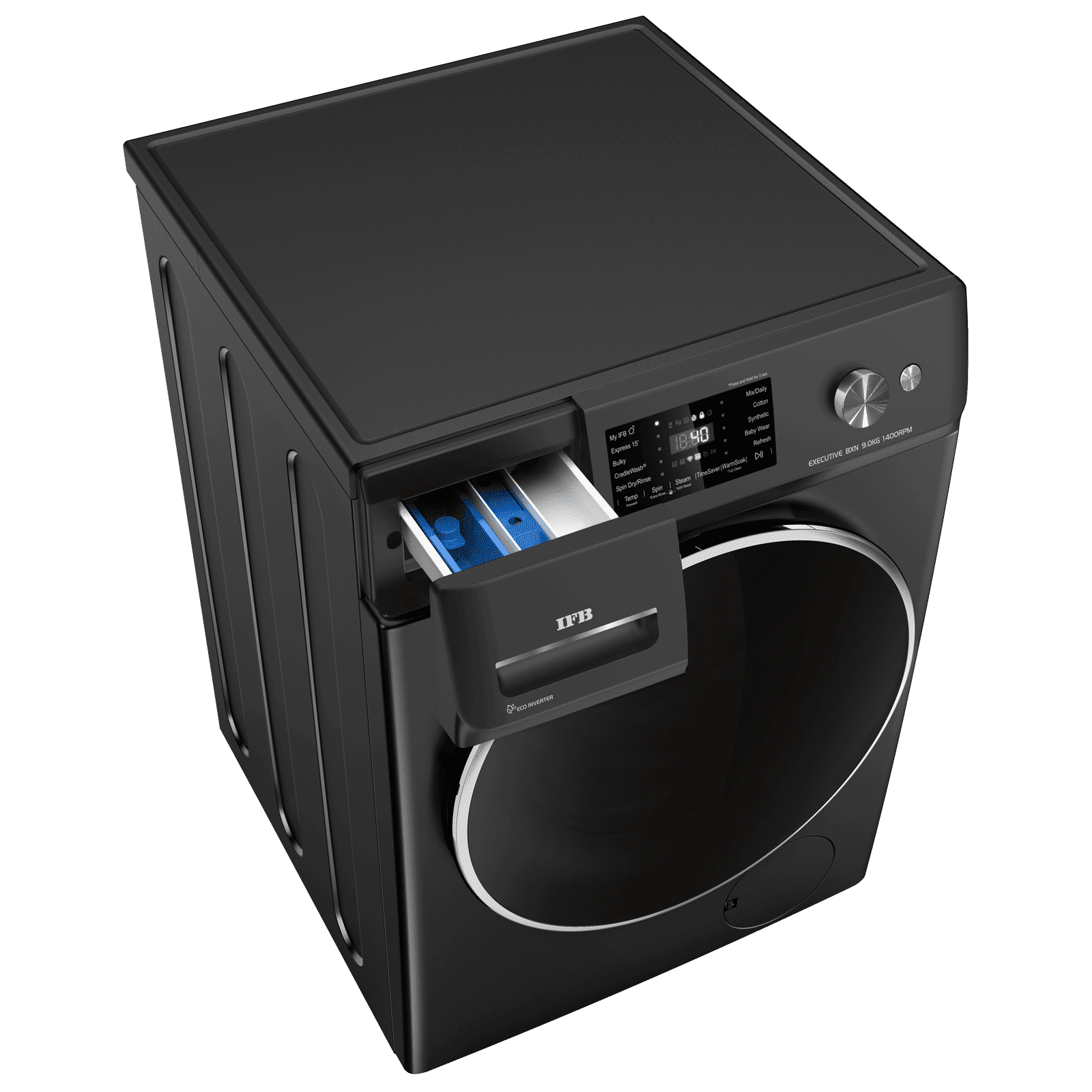 IFB 9 kg 5 Star Wi-Fi Inverter Fully Automatic Front Load Washing Machine (Executive BXN 9014K, AI Technology, Black)_8