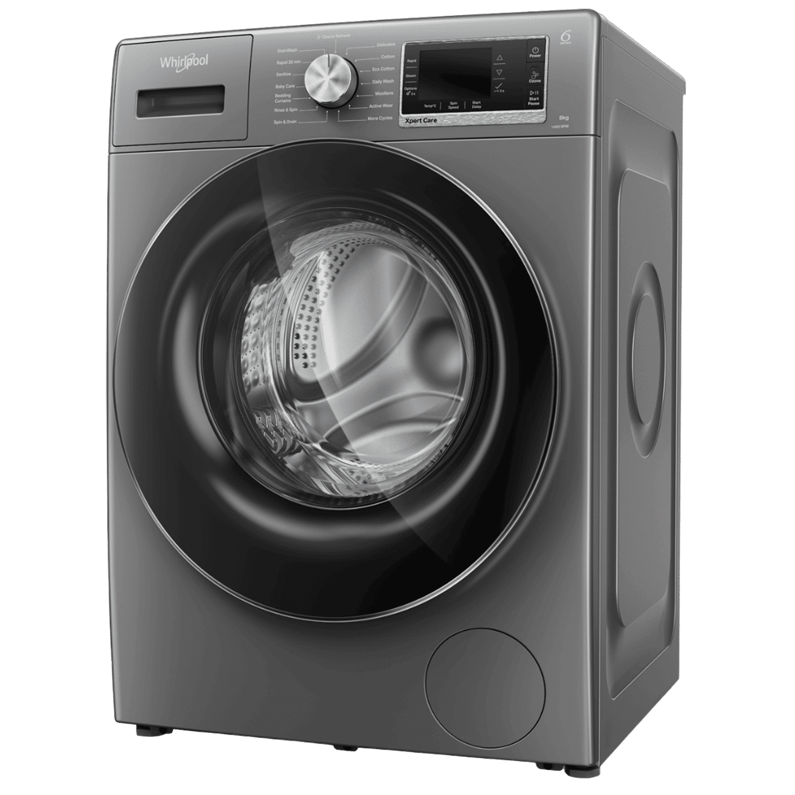 Whirlpool 8 kg 5 Star Inverter Fully Automatic Front Load Washing Machine (XPERT CARE OZONE, XO8014BYM53E, In-built Heater, Midnight Grey) Whirlpool 8 kg 5 Star Inverter Fully Automatic Front Load Washing Machine (XPERT CARE OZONE, XO8014BYM53E, In-built Heater, Midnight Grey)_6