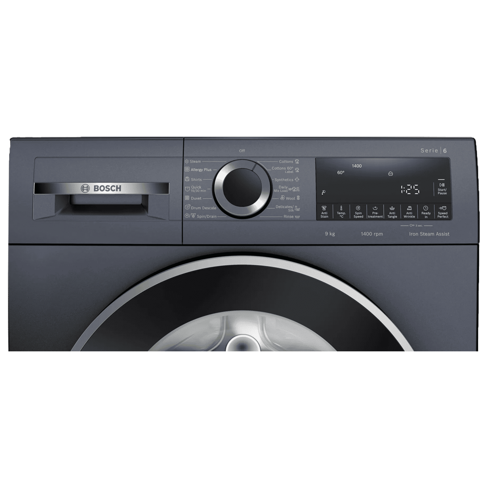 BOSCH 9 kg 5 Star Fully Automatic Front Load Washing Machine (Series 6, WGA244ZPIN, Anti Wrinkle Feature, Dark Lake)_4