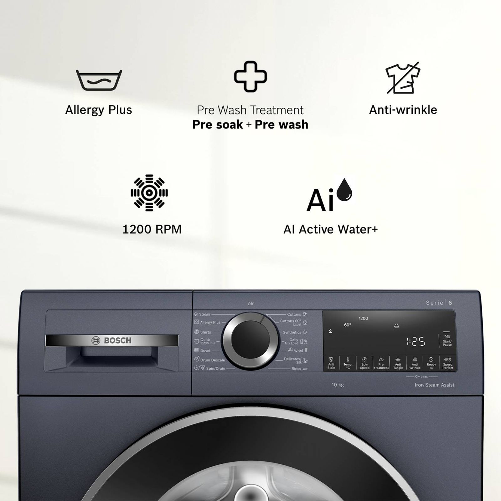 BOSCH 10 kg 5 Star Fully Automatic Front Load Washing Machine (Series 6, WGA252ZPIN, Anti Wrinkle, Dark Lake)_11