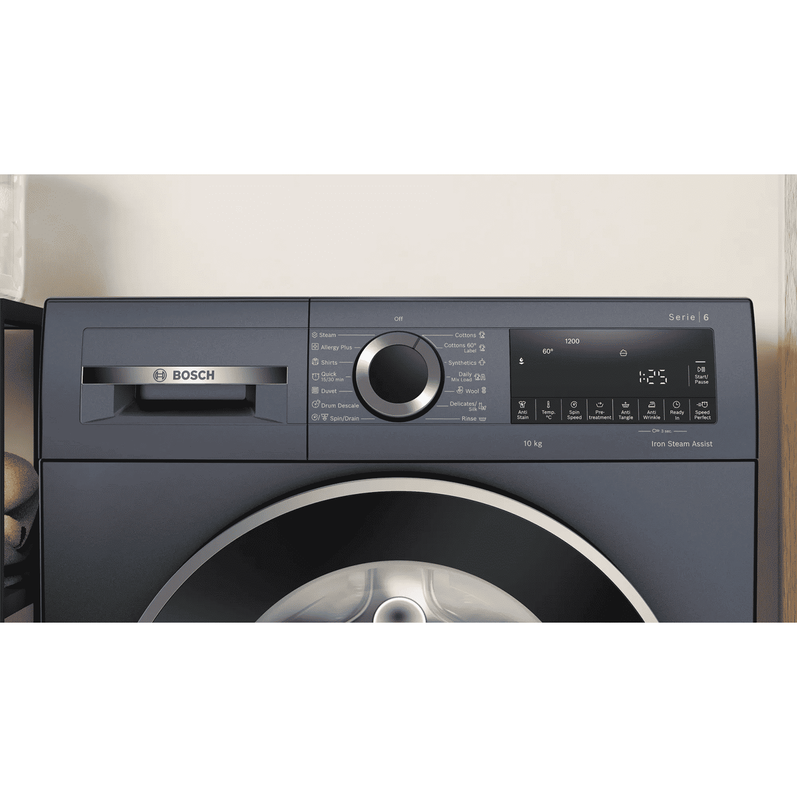 BOSCH 10 kg 5 Star Fully Automatic Front Load Washing Machine (Series 6, WGA252ZPIN, Anti Wrinkle, Dark Lake)_16