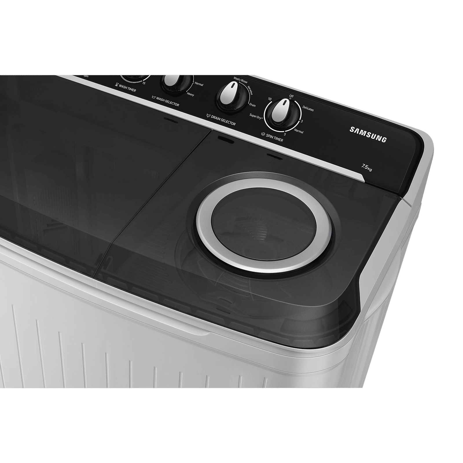 SAMSUNG 9 kg 5 Star Semi Automatic Washing Machine with Hexa Storm Pulsator (WT90C4260GG/TL, Light Grey)_11