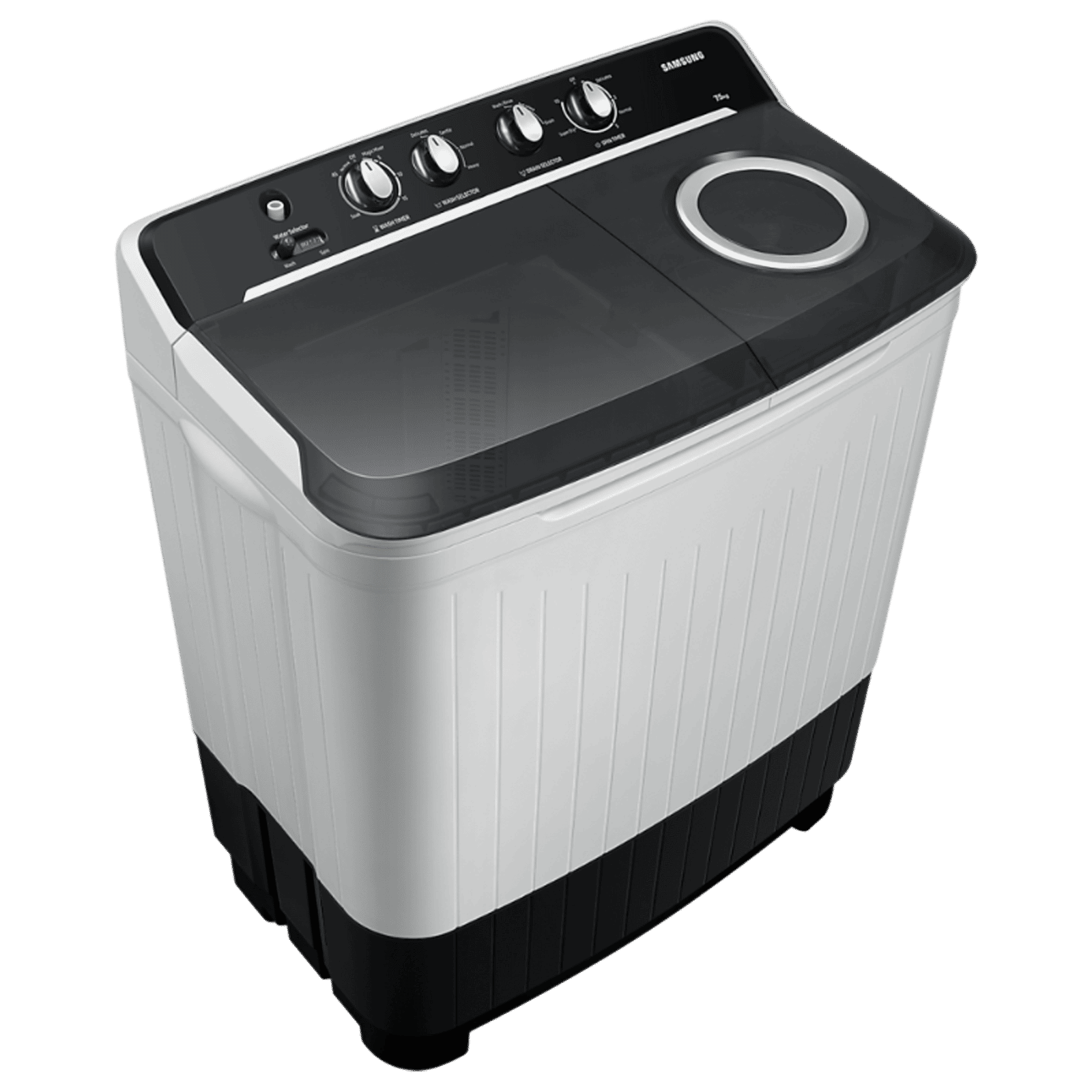 SAMSUNG 9 kg 5 Star Semi Automatic Washing Machine with Hexa Storm Pulsator (WT90C4260GG/TL, Light Grey)_13