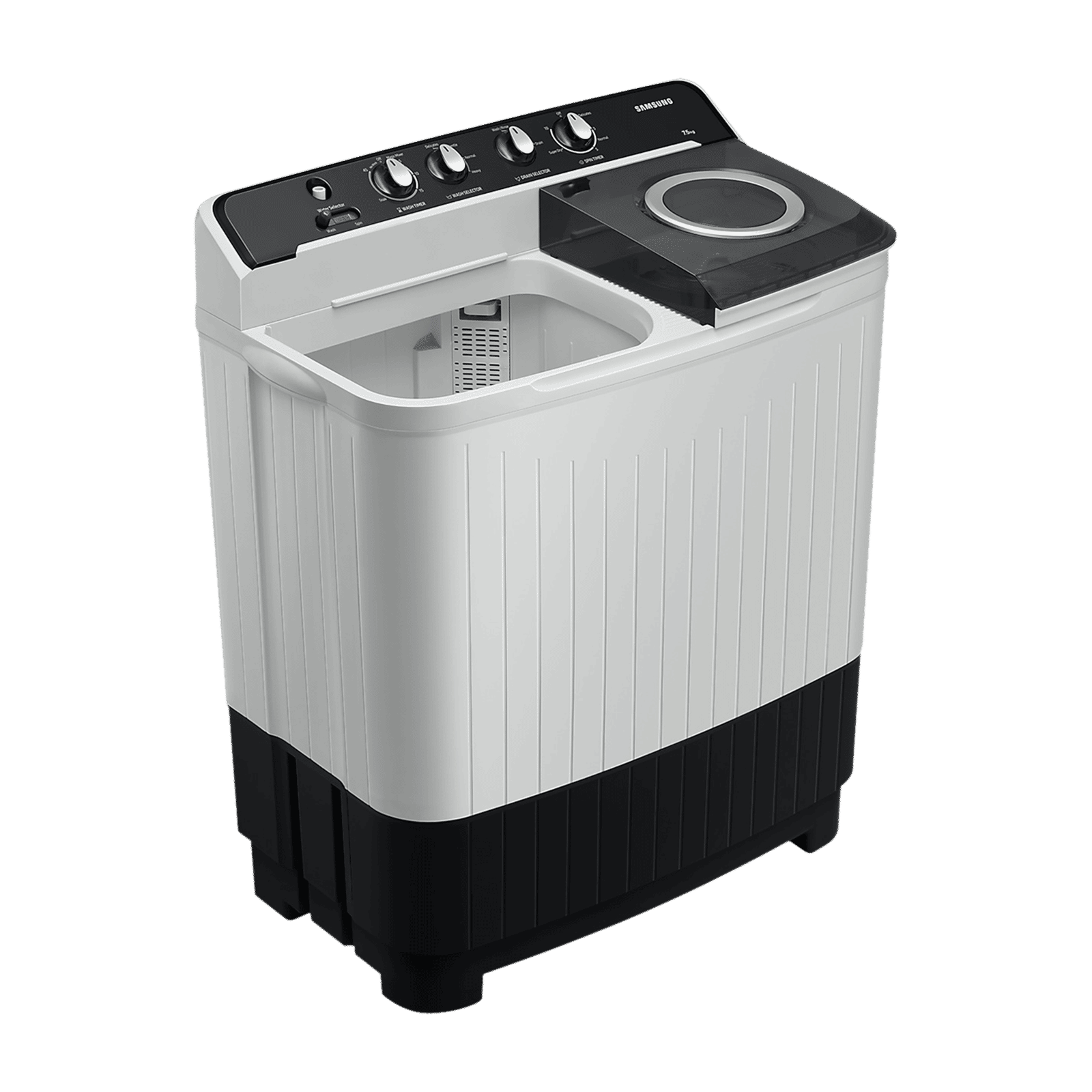 SAMSUNG 9 kg 5 Star Semi Automatic Washing Machine with Hexa Storm Pulsator (WT90C4260GG/TL, Light Grey)_4