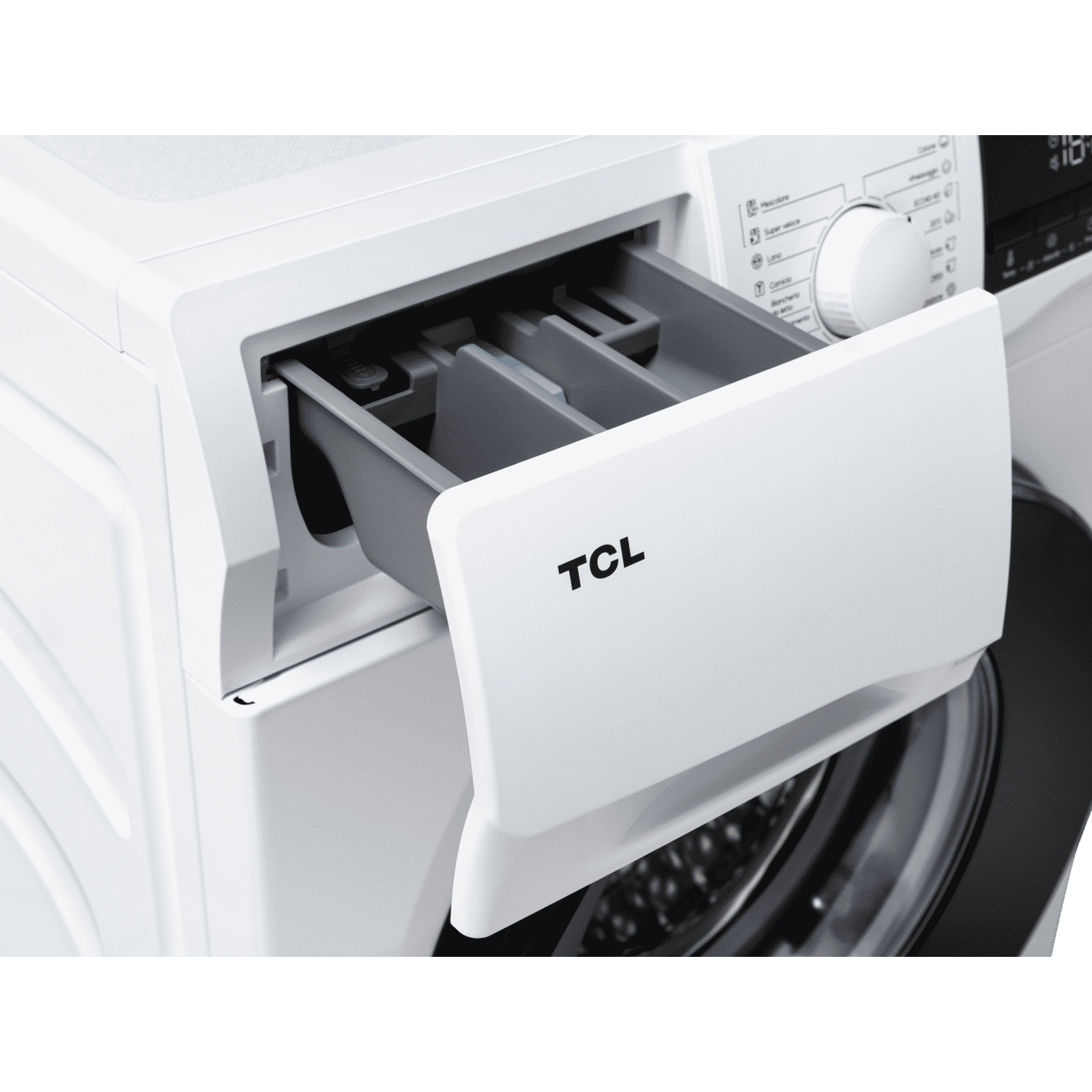 TCL 8.5 kg 5 Star Fully Automatic Front Load Washing Machine (TWF85-P6S, Honeycomb Drum, White)_6