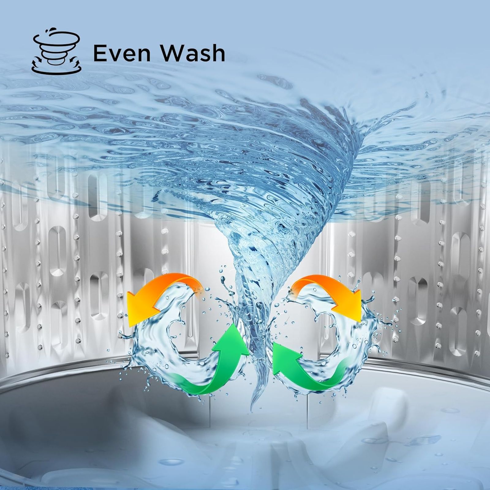 TCL 6 kg 5 Star Fully Automatic Top Load Washing Machine (TWA60-F3G, Honeycomb Drum, Dark Gray) TCL 6 kg 5 Star Fully Automatic Top Load Washing Machine (TWA60-F3G, Honeycomb Drum, Dark Gray)_12