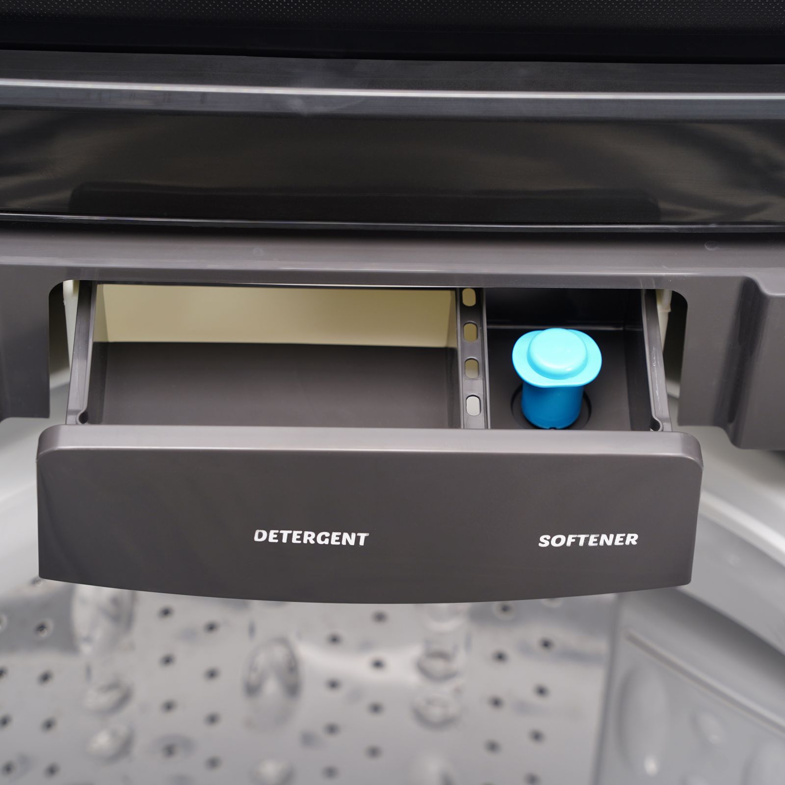 SHARP 7.5 kg 5 Star Fully Automatic Top Load Washing Machine (ES-T75N-BK, Stainless Steel Insert Pulsator, Midnight Black)_8