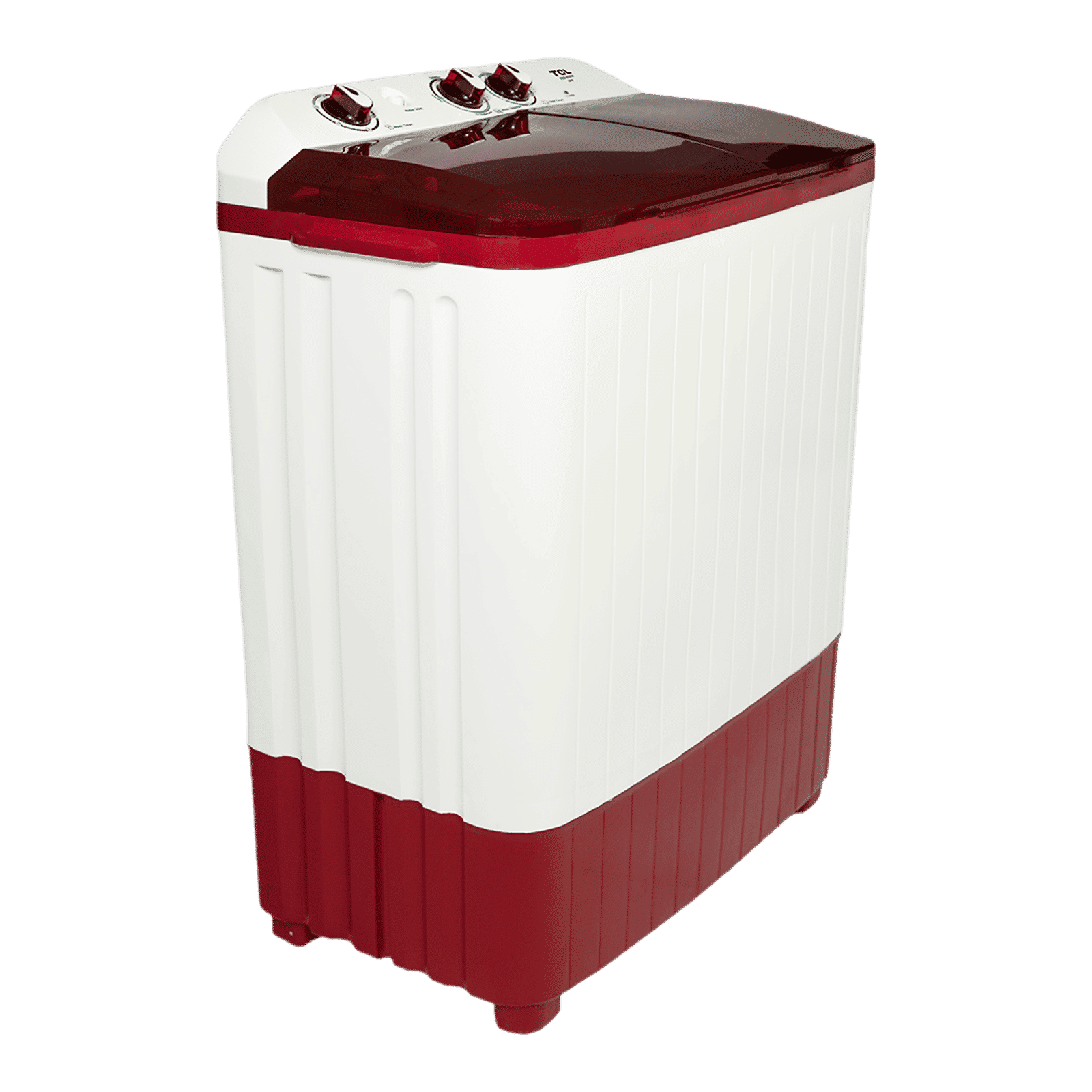 TCL 7 kg 5 Star Semi Automatic Washing Machine with Motor Lint Filter (T103-D70TW, Burgundy)_5