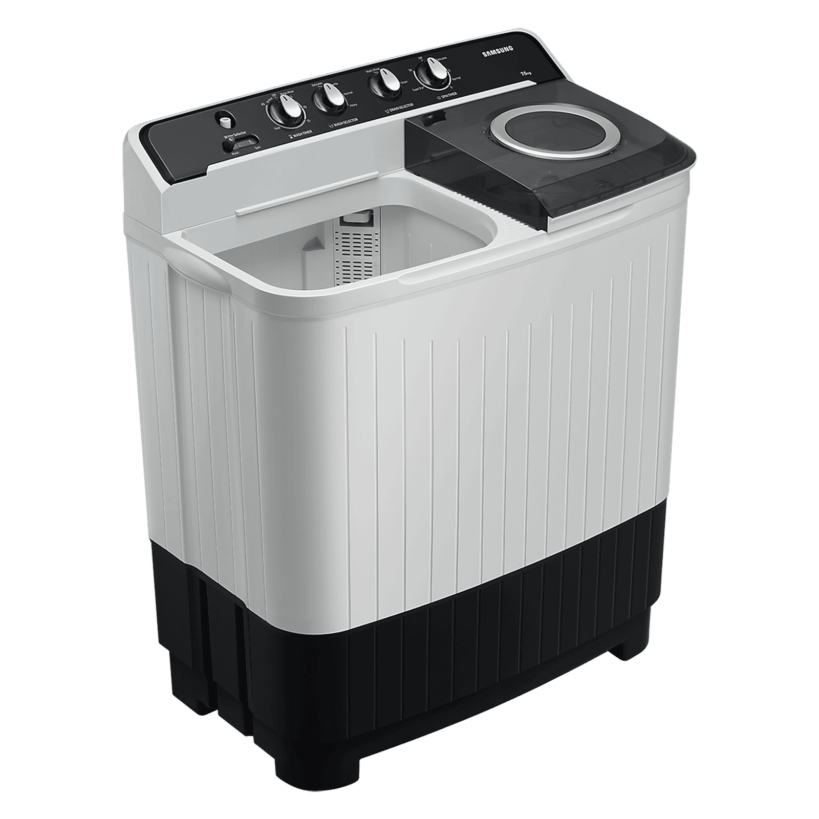 SAMSUNG 10.5 kg 5 Star Semi Automatic Washing Machine with Hexa Storm Pulsator (WT10C4260GG/TL, Light Gray)_6